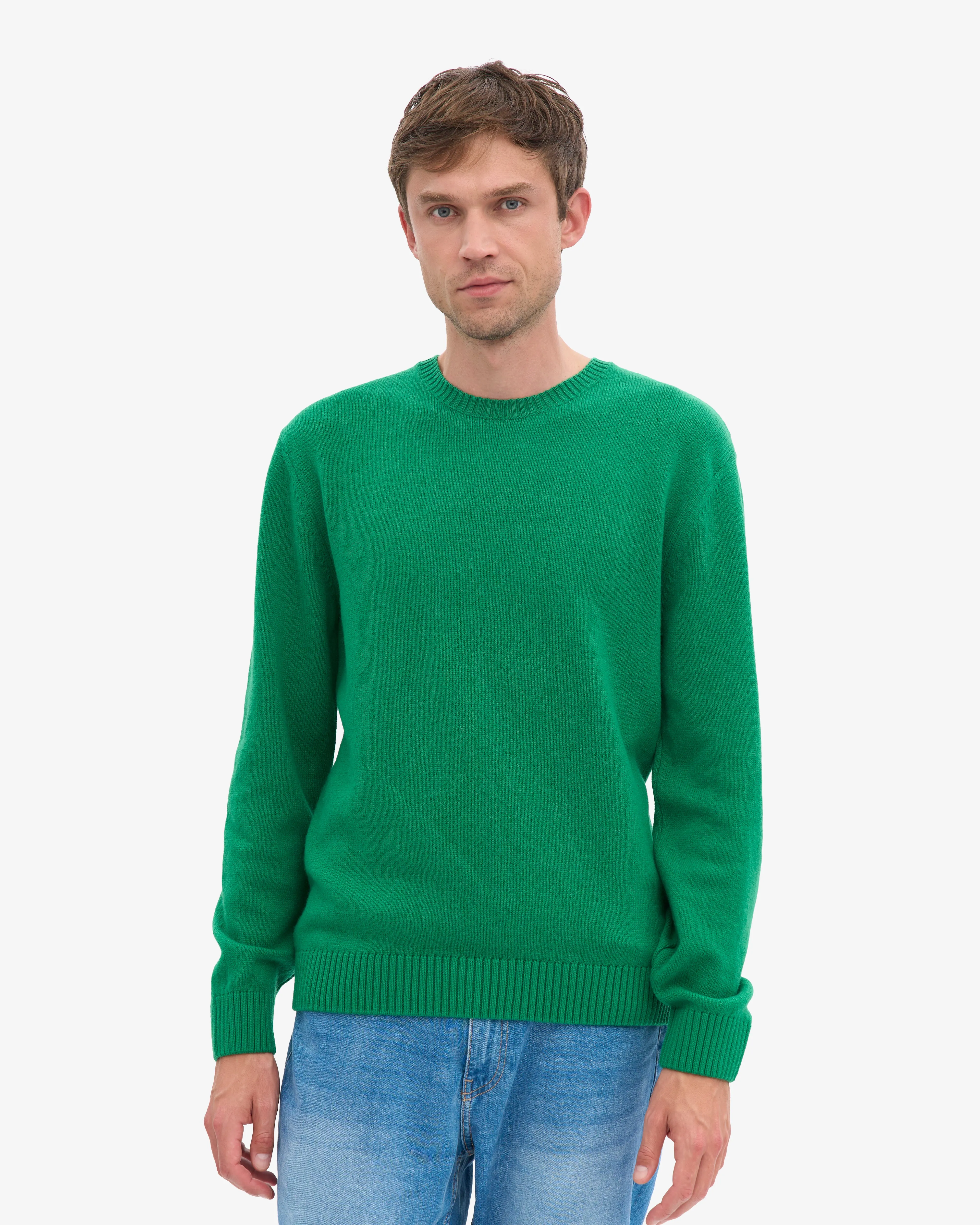 Classic Merino Wool Crew - Kelly Green sold by Colorful Standard product image thumbnail 2