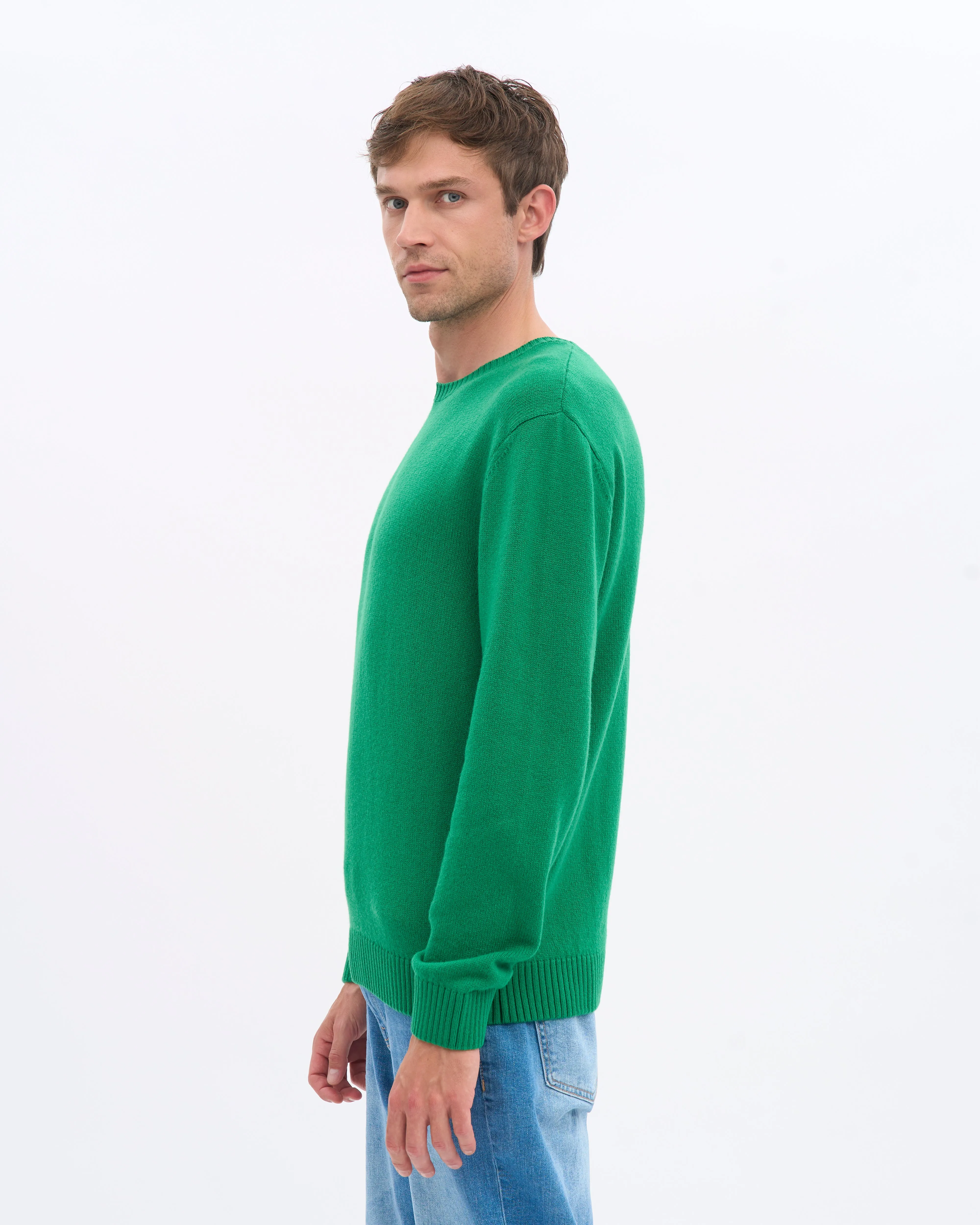 Classic Merino Wool Crew - Kelly Green sold by Colorful Standard product image thumbnail 3