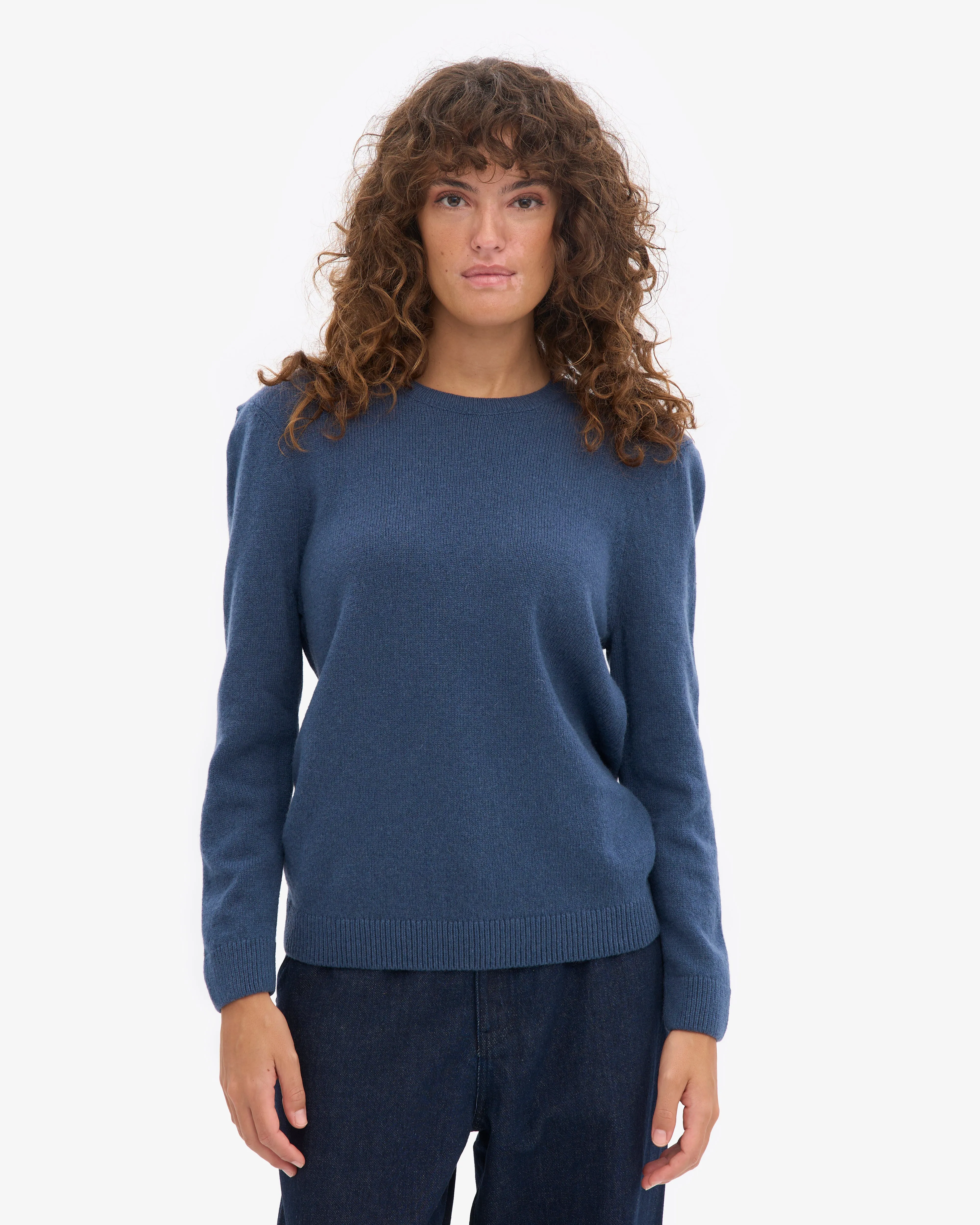 Women Classic Merino Wool Crew - Petrol Blue sold by Colorful Standard product image thumbnail 2