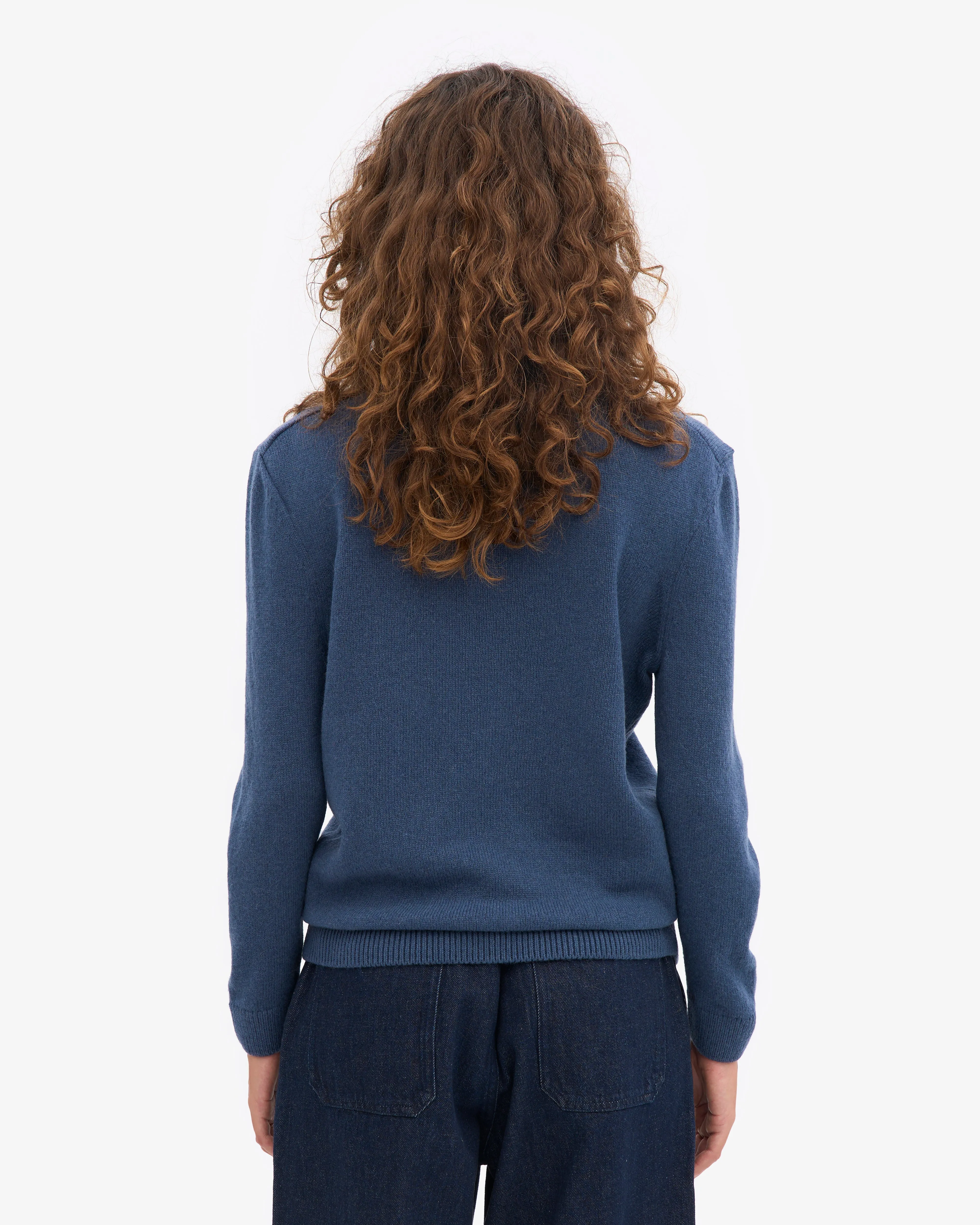 Women Classic Merino Wool Crew - Petrol Blue sold by Colorful Standard product image thumbnail 4