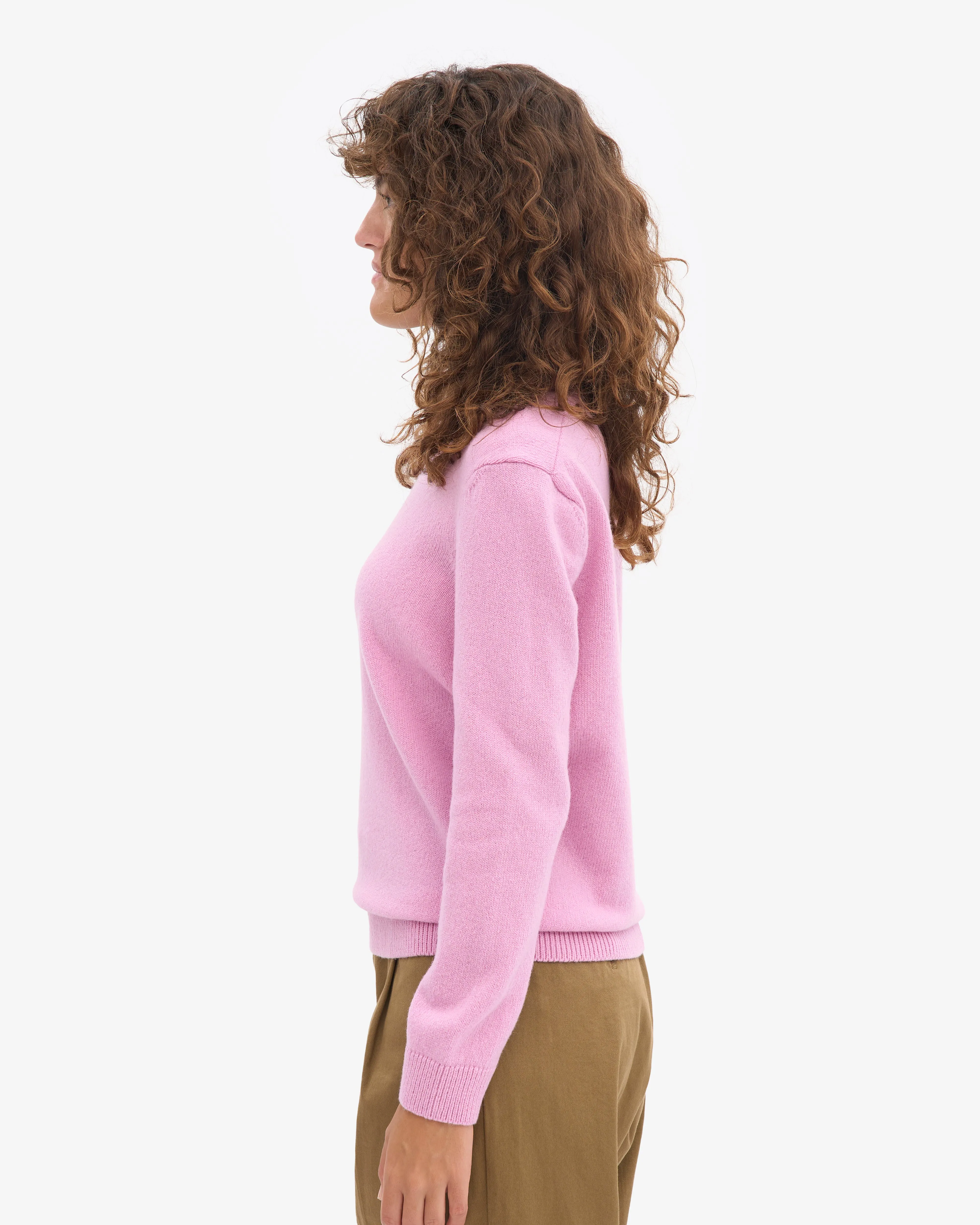 Women Classic Merino Wool Crew - Cherry Blossom sold by Colorful Standard product image thumbnail 3