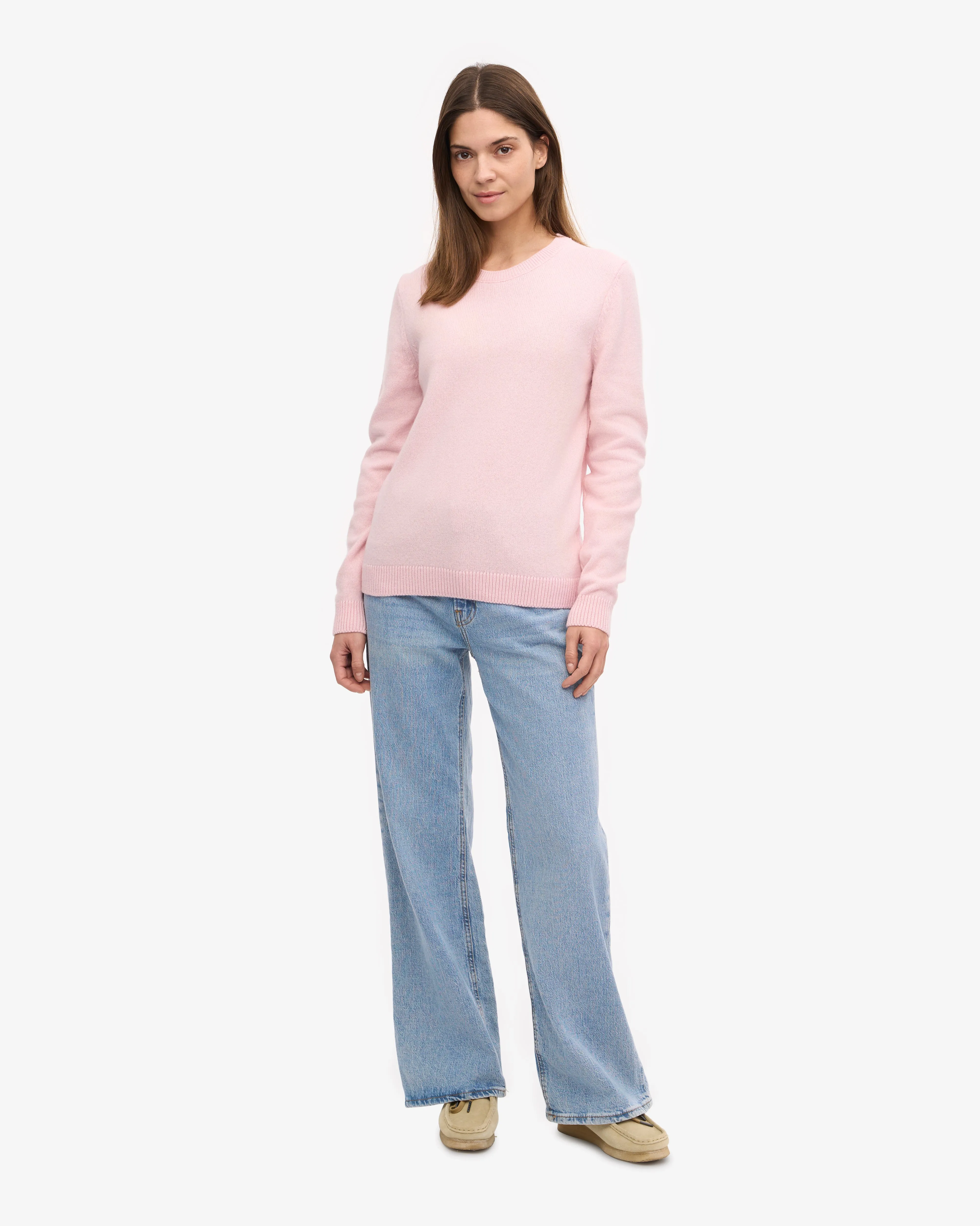 Women Classic Merino Wool Crew - Marine Blue sold by Colorful Standard product image thumbnail 5