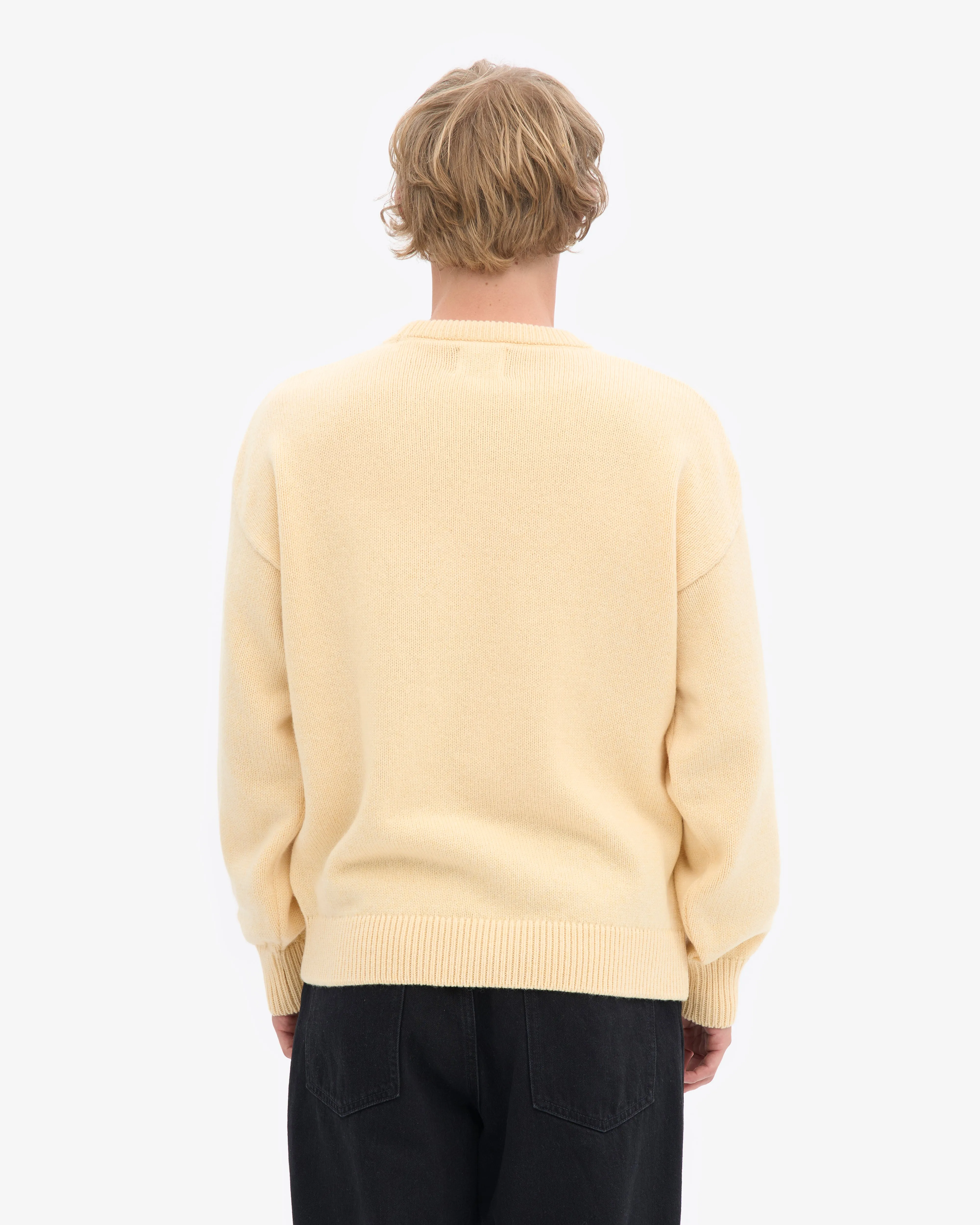 Oversized Merino Wool Crew - Soft Yellow sold by Colorful Standard product image thumbnail 4
