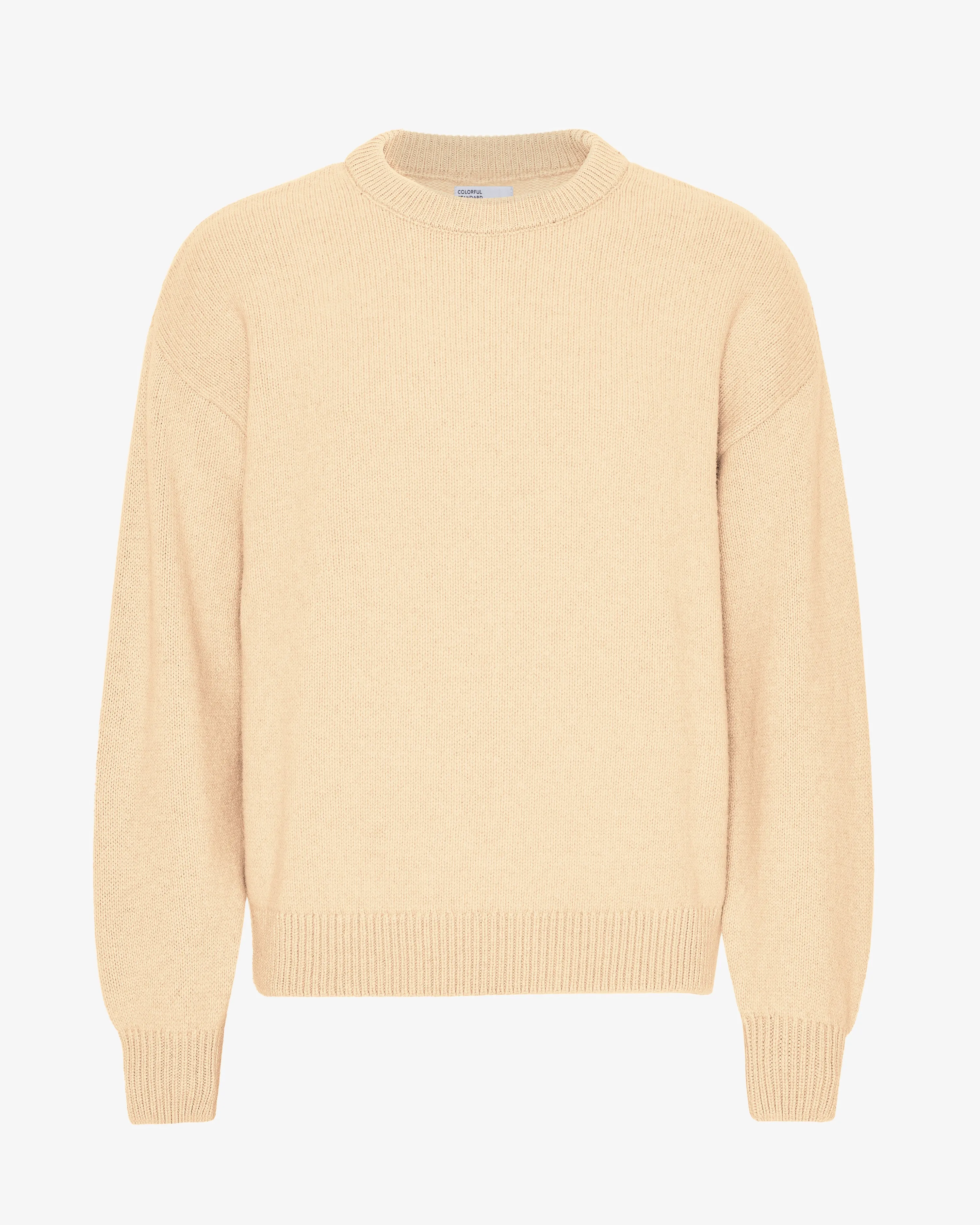 Oversized Merino Wool Crew - Soft Yellow sold by Colorful Standard