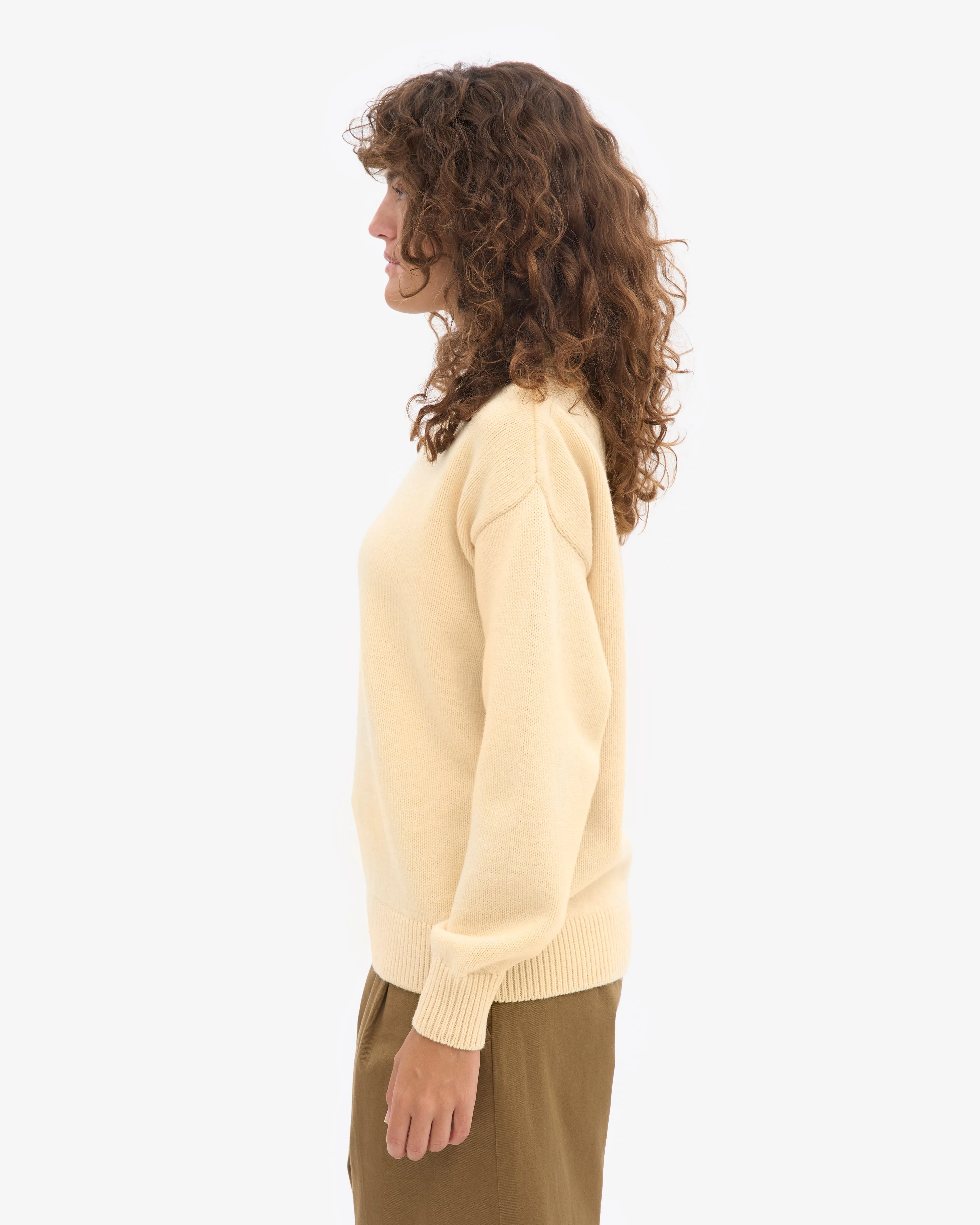 Oversized Merino Wool Crew - Soft Yellow sold by Colorful Standard product image thumbnail 3