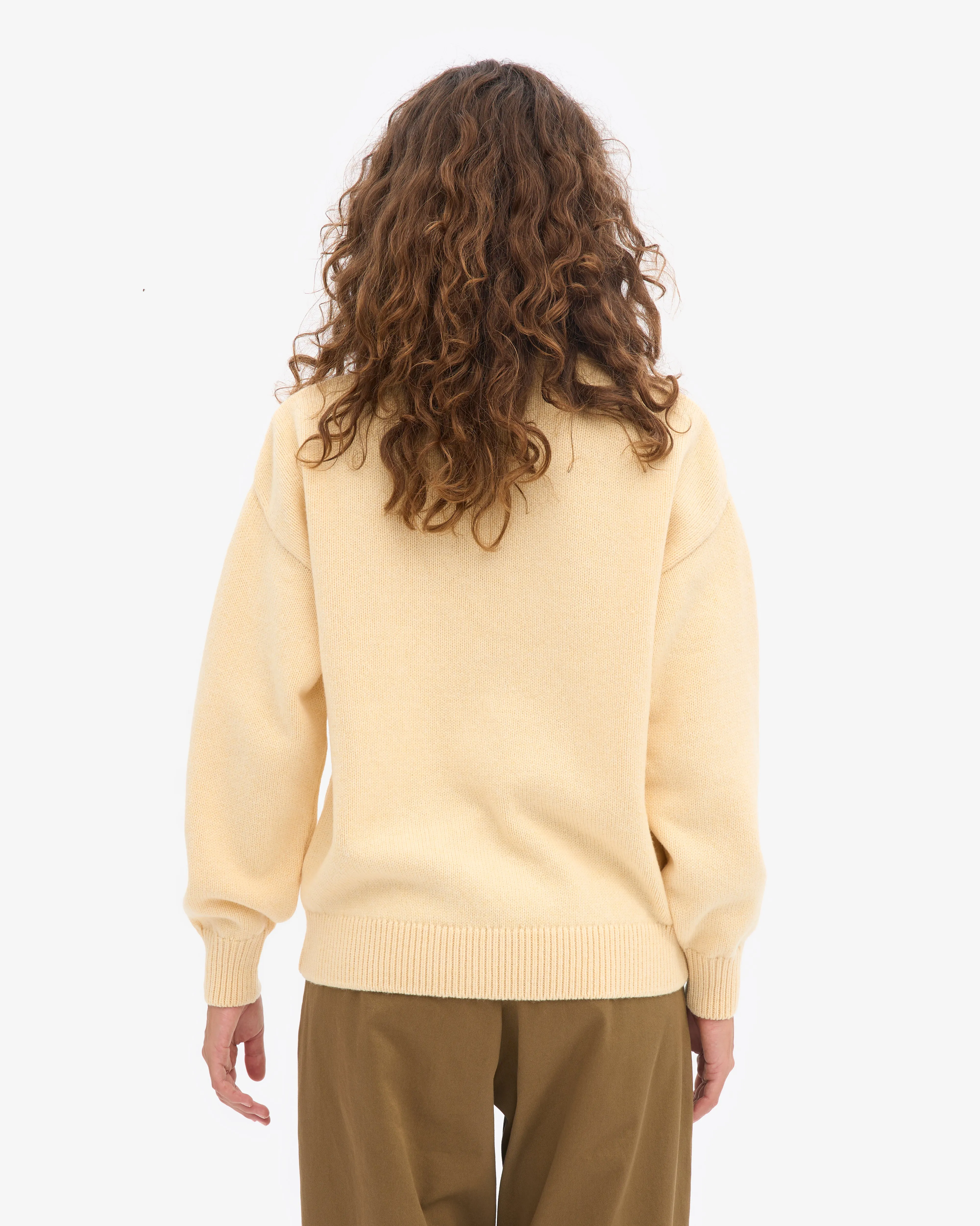 Oversized Merino Wool Crew - Soft Yellow sold by Colorful Standard product image thumbnail 4