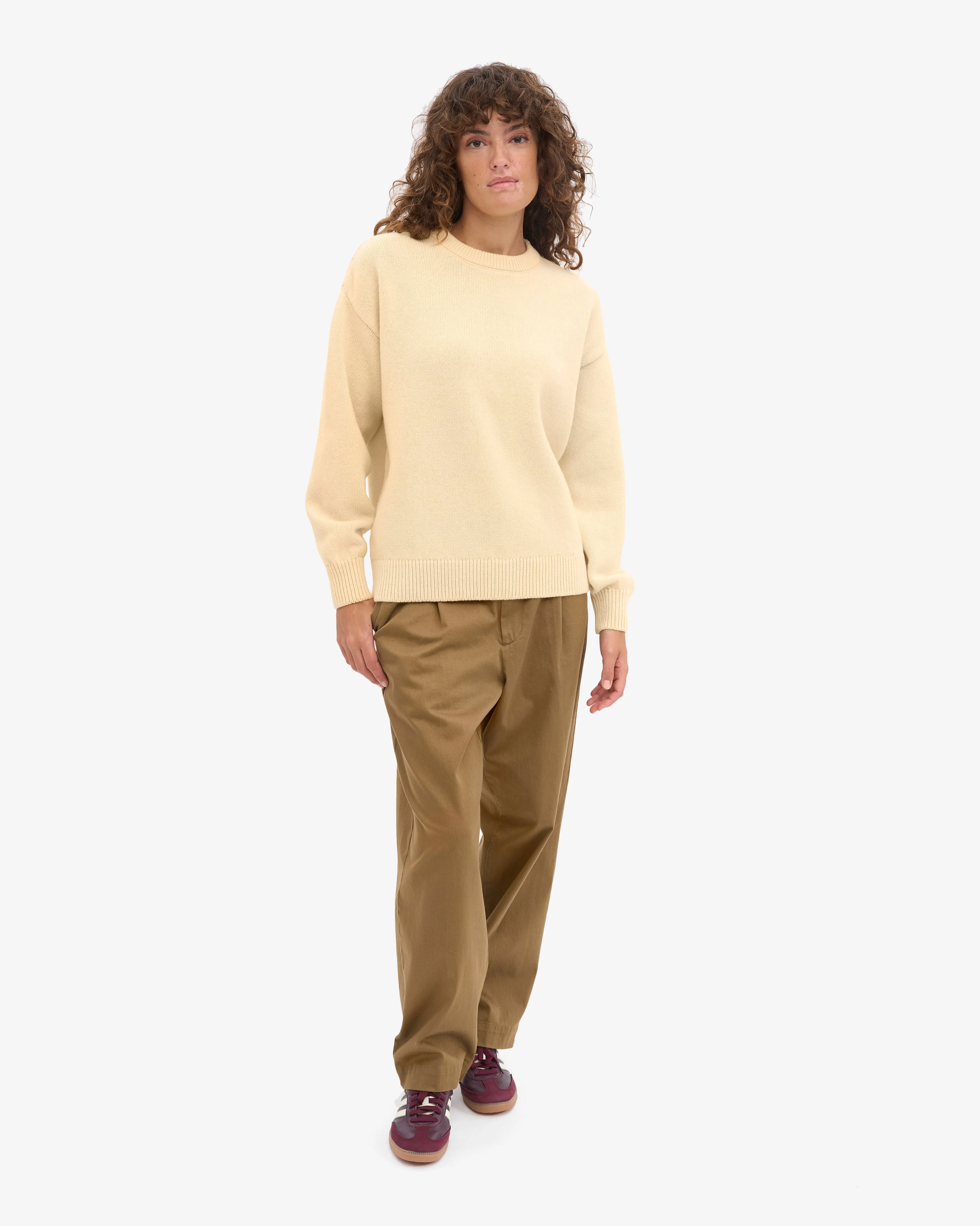 Oversized Merino Wool Crew - Soft Yellow sold by Colorful Standard product image thumbnail 5