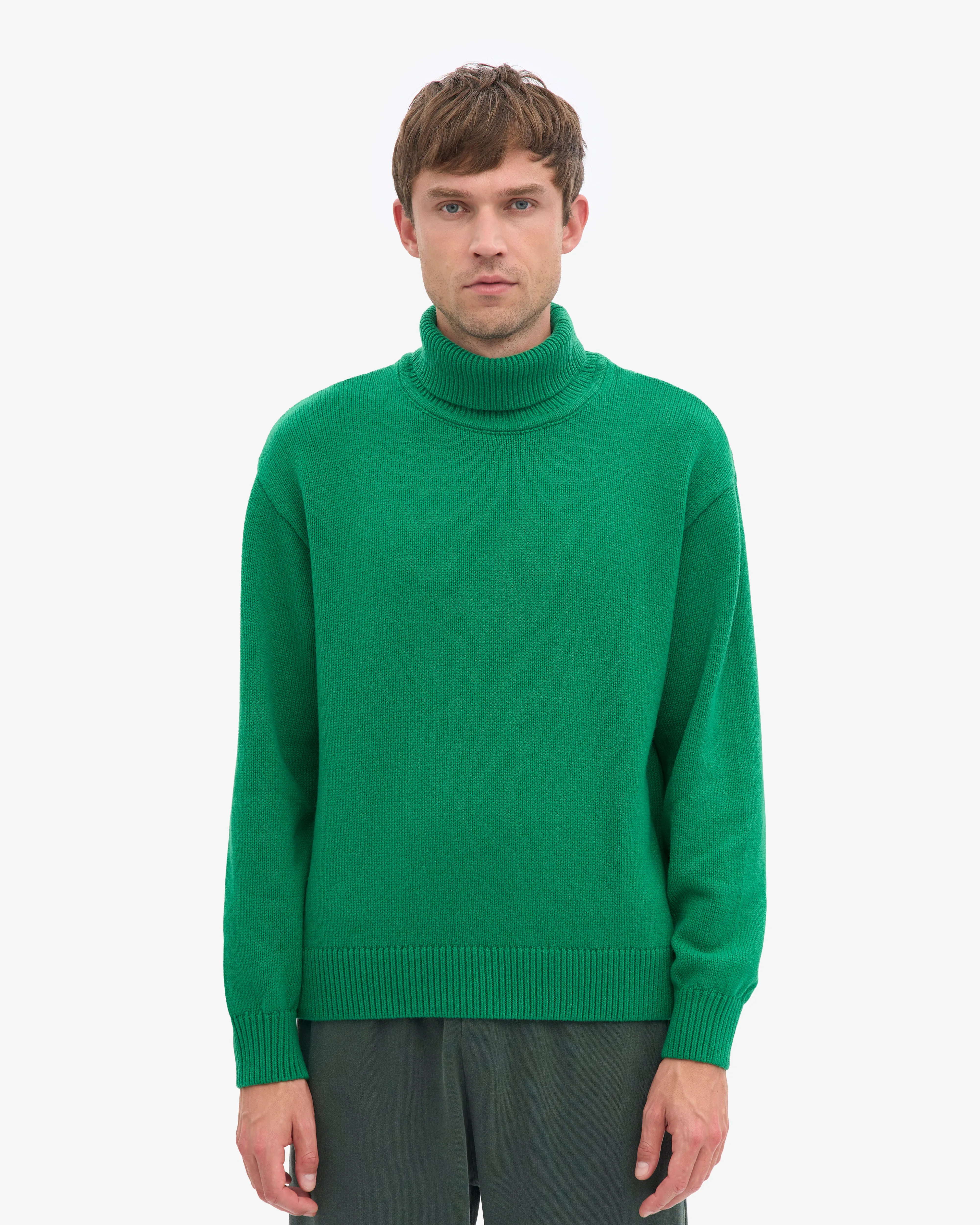Merino Wool Turtleneck - Kelly Green sold by Colorful Standard product image thumbnail 2