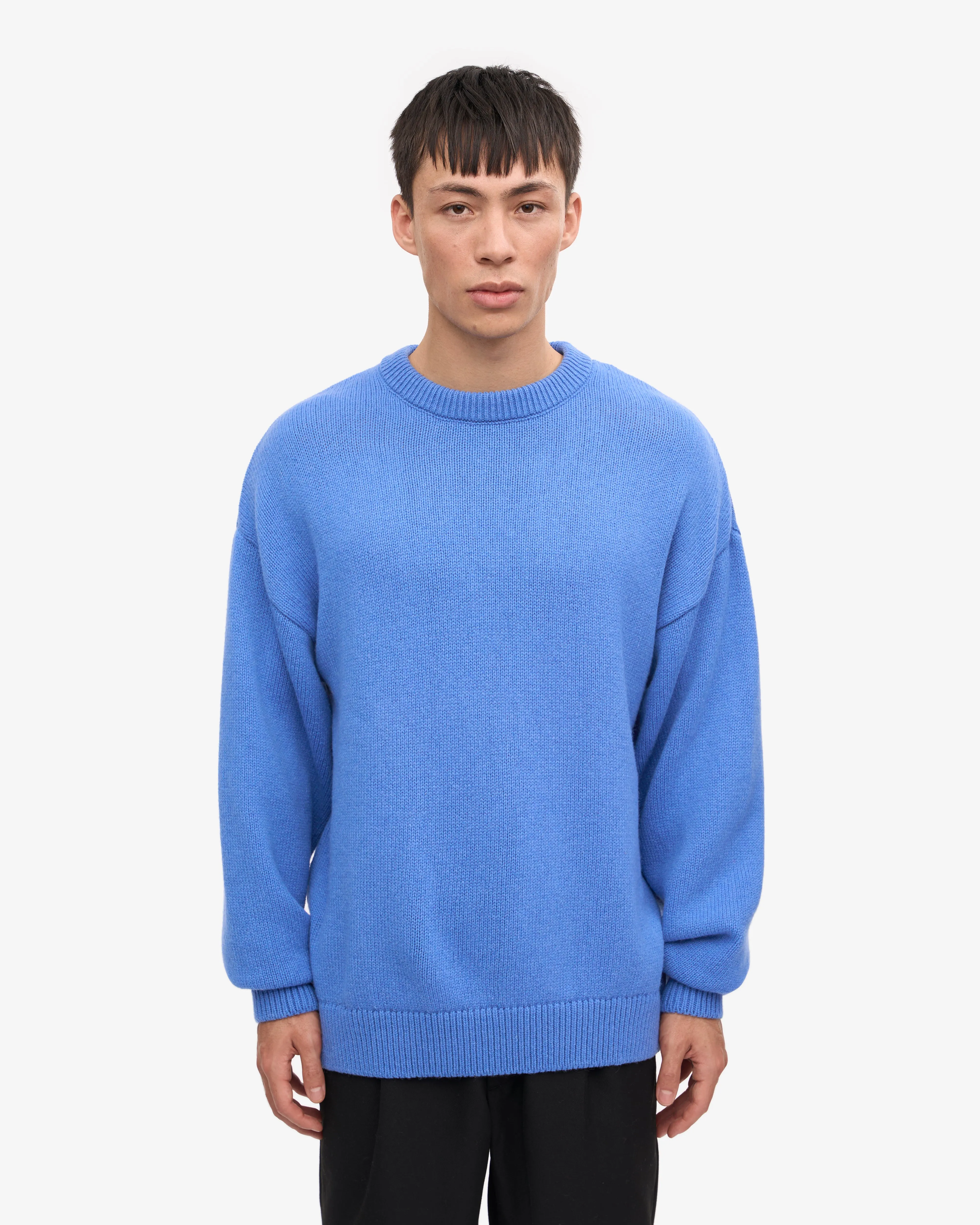 Oversized Merino Wool Crew - Snow Melange sold by Colorful Standard product image thumbnail 2