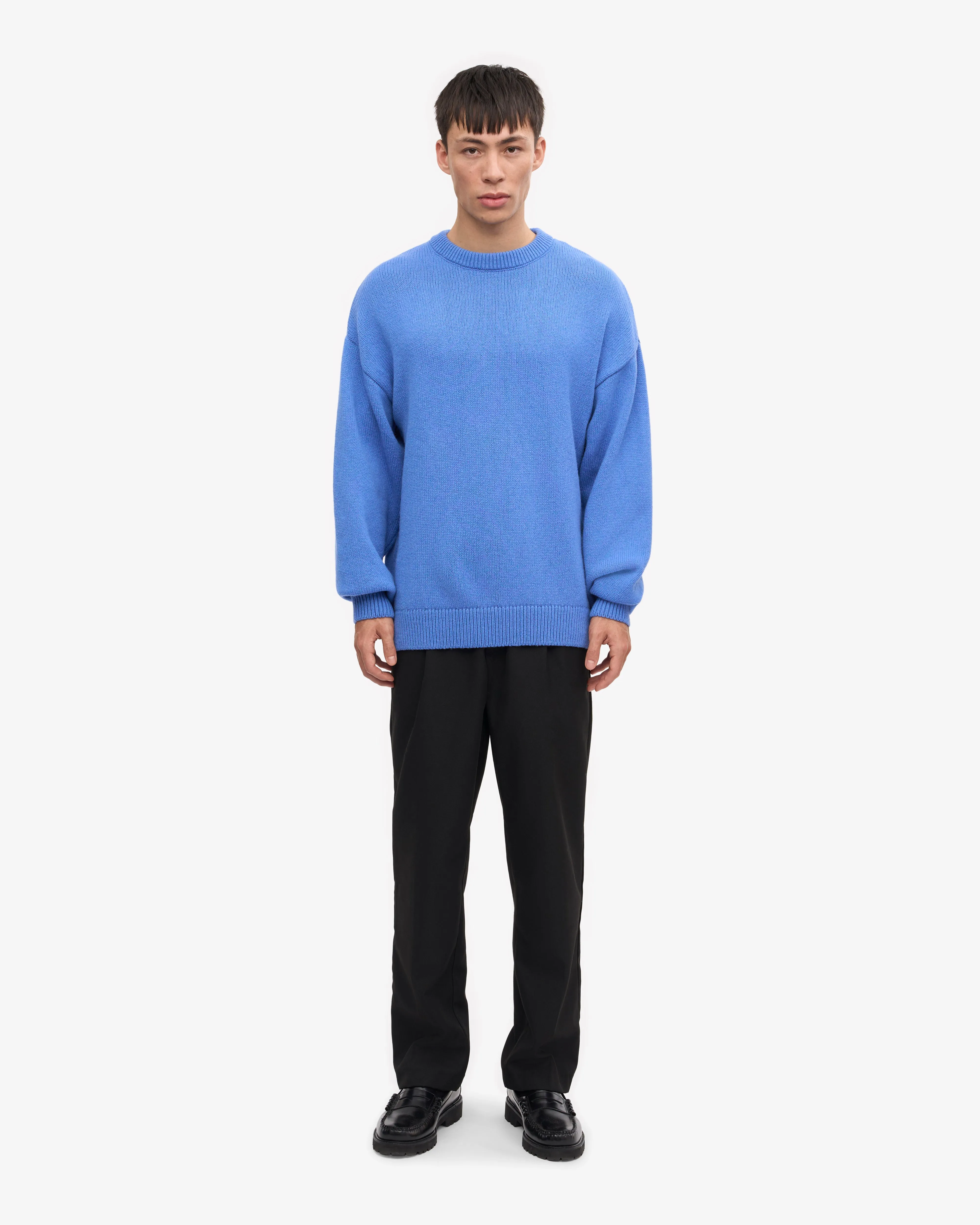 Oversized Merino Wool Crew - Snow Melange sold by Colorful Standard product image thumbnail 5