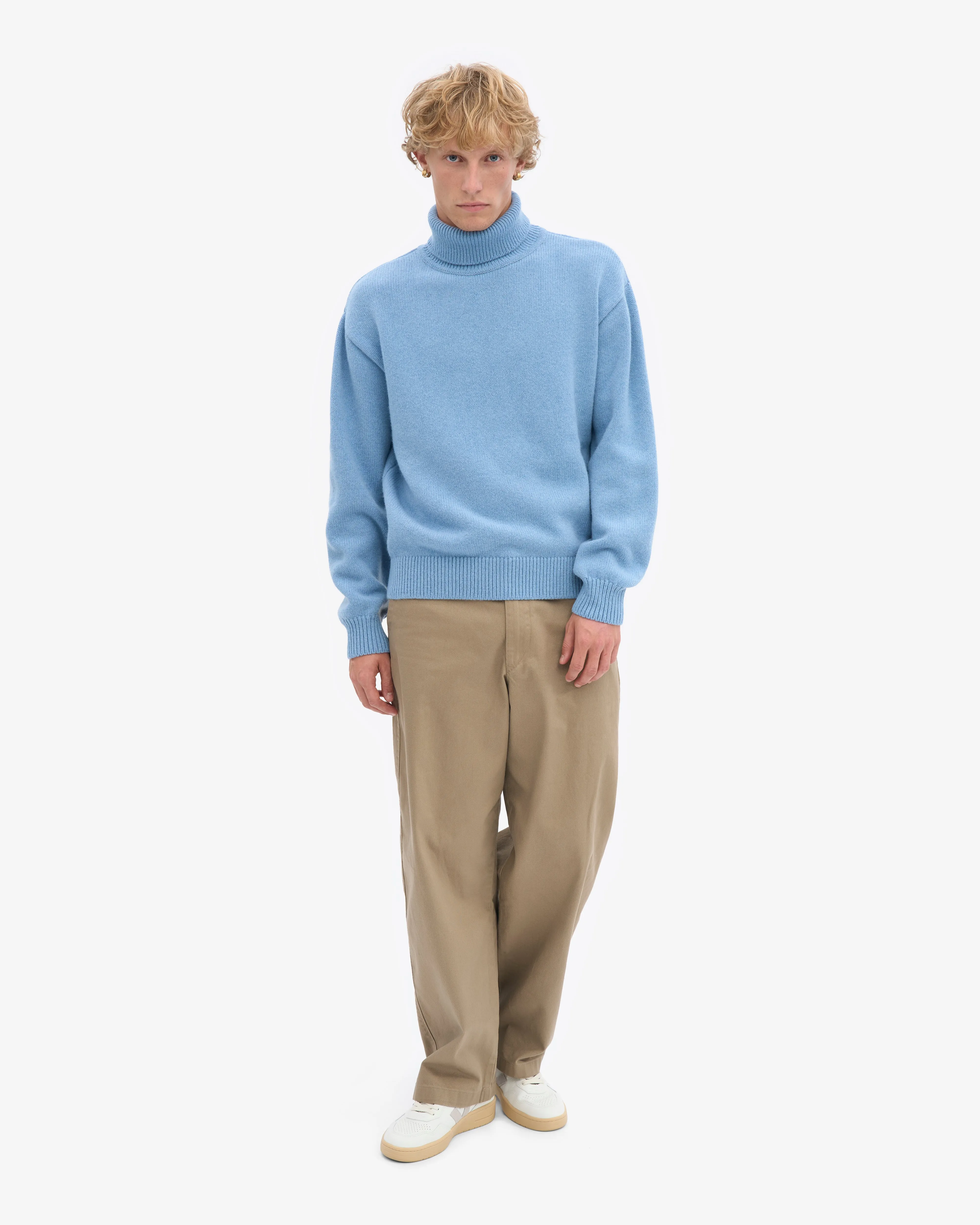 Merino Wool Turtleneck - Seaside Blue sold by Colorful Standard product image thumbnail 5