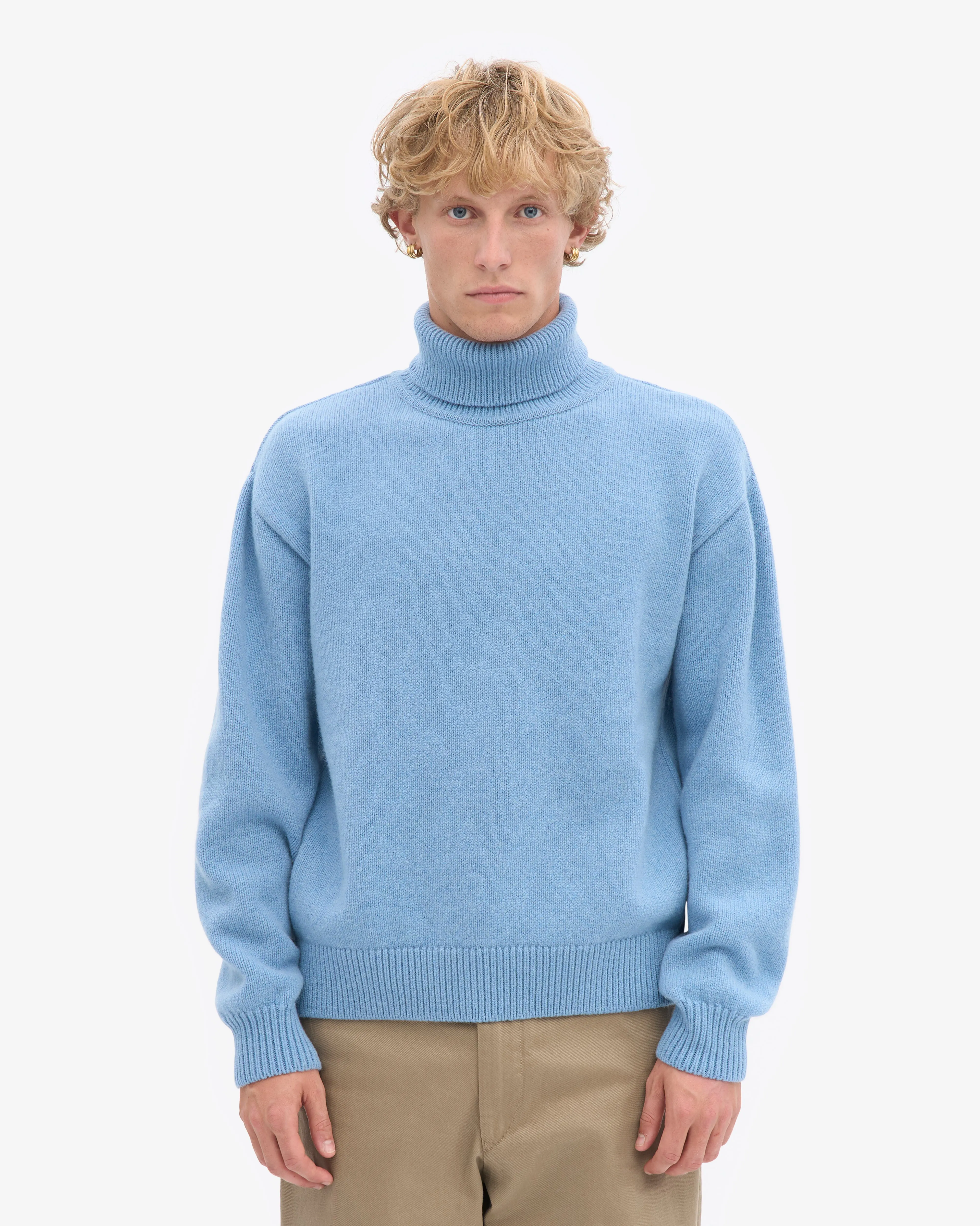 Merino Wool Turtleneck - Seaside Blue sold by Colorful Standard product image thumbnail 2
