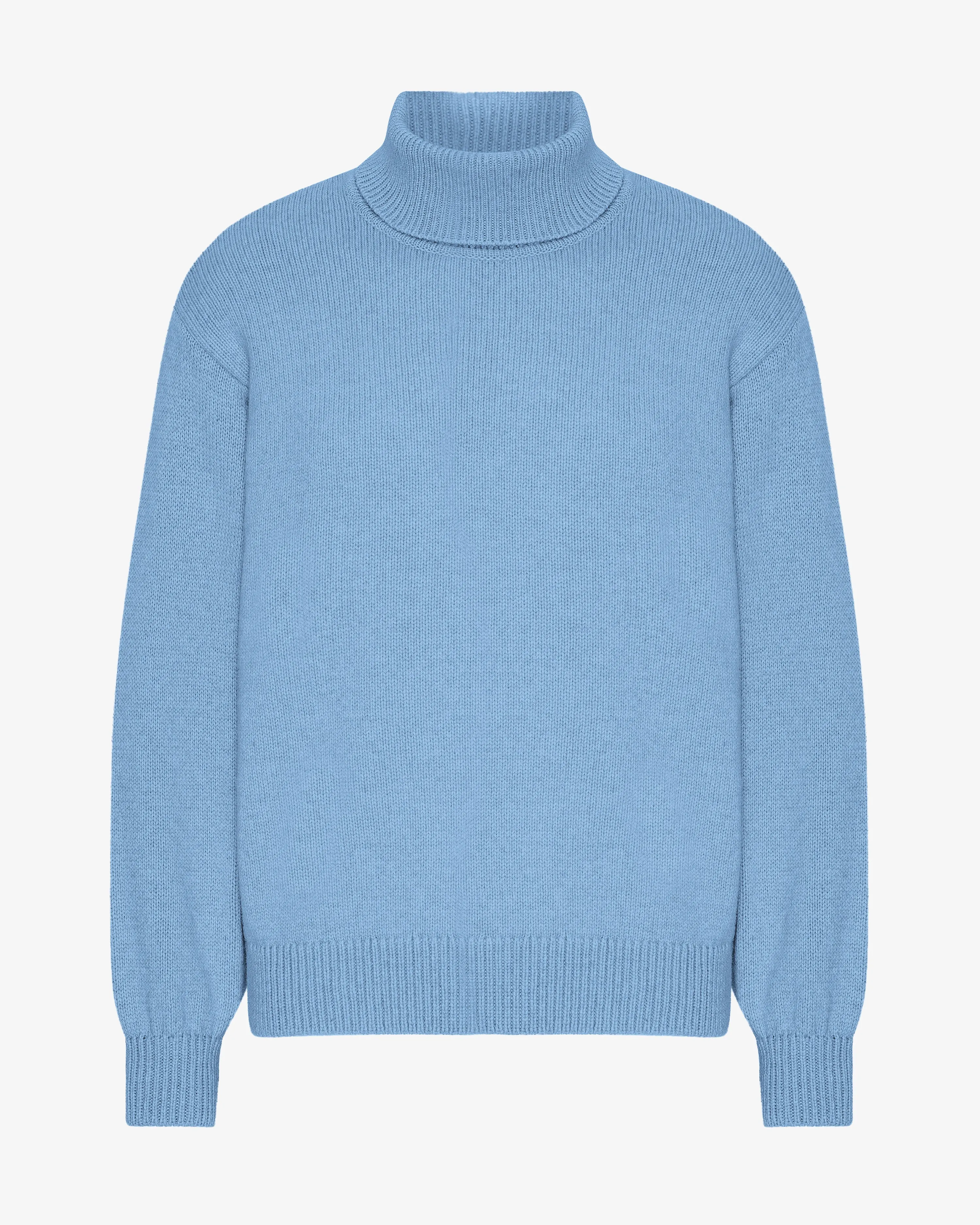 Merino Wool Turtleneck - Seaside Blue sold by Colorful Standard