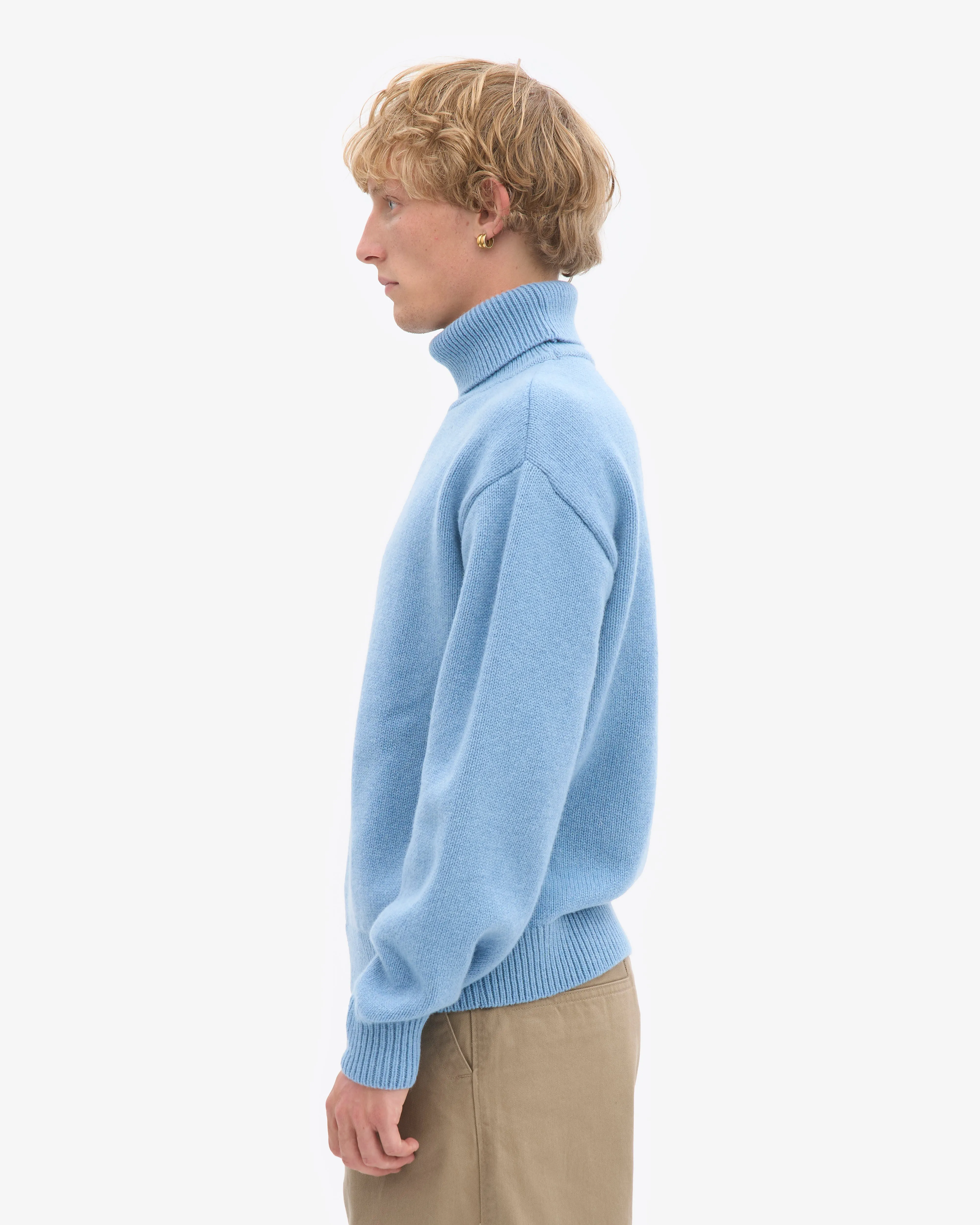 Merino Wool Turtleneck - Seaside Blue sold by Colorful Standard product image thumbnail 3