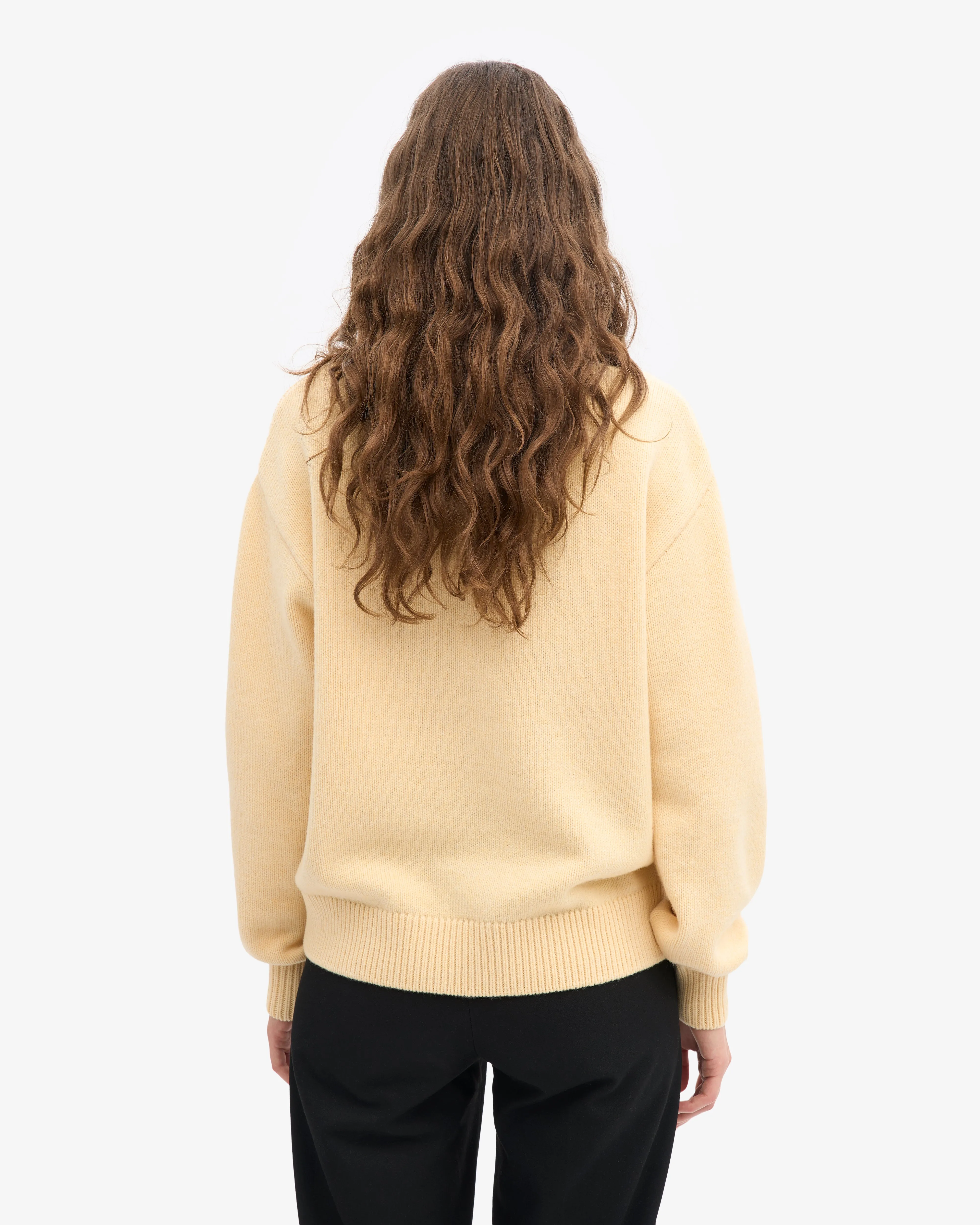 Merino Wool Turtleneck - Soft Yellow sold by Colorful Standard product image thumbnail 4
