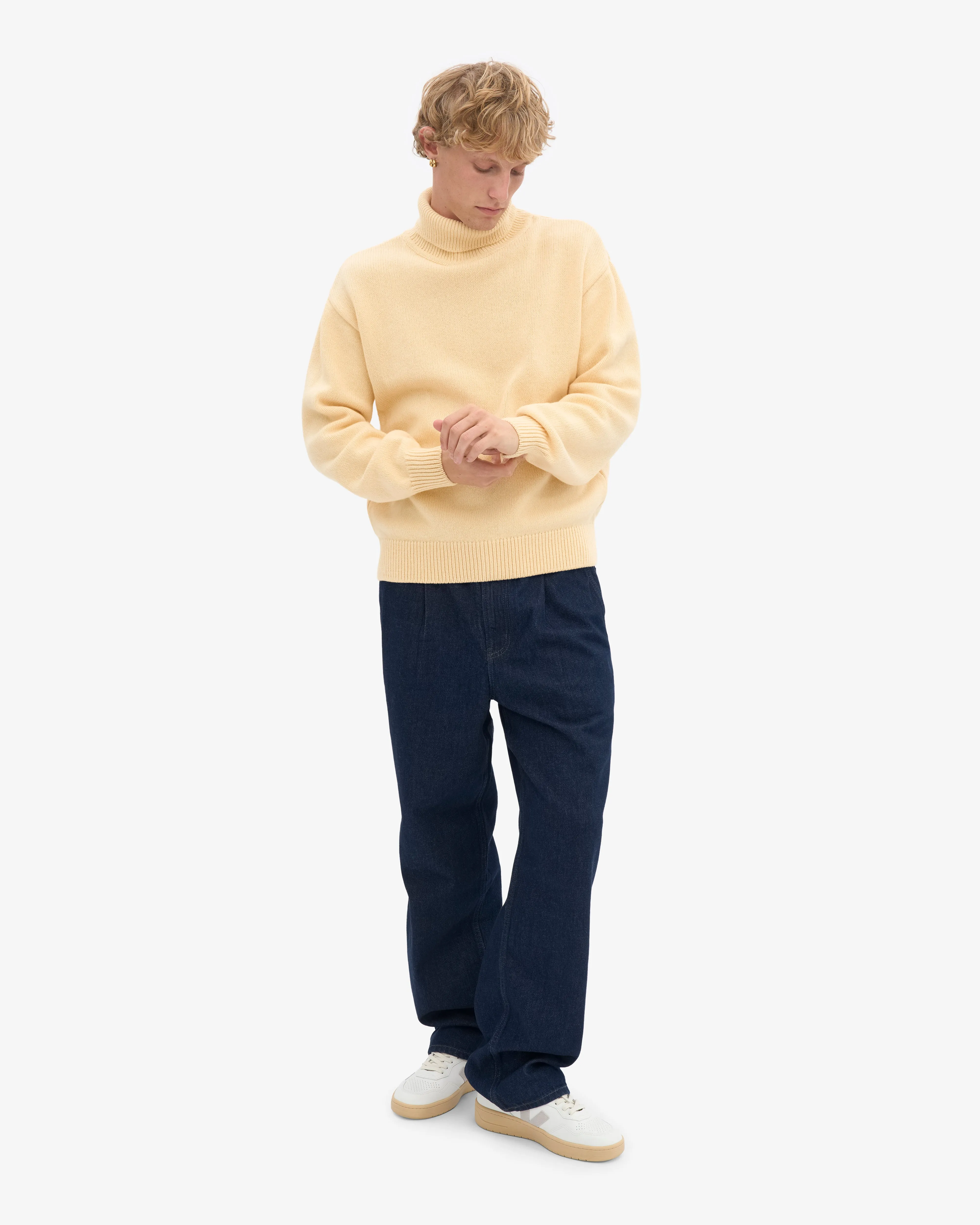 Merino Wool Turtleneck - Soft Yellow sold by Colorful Standard product image thumbnail 5