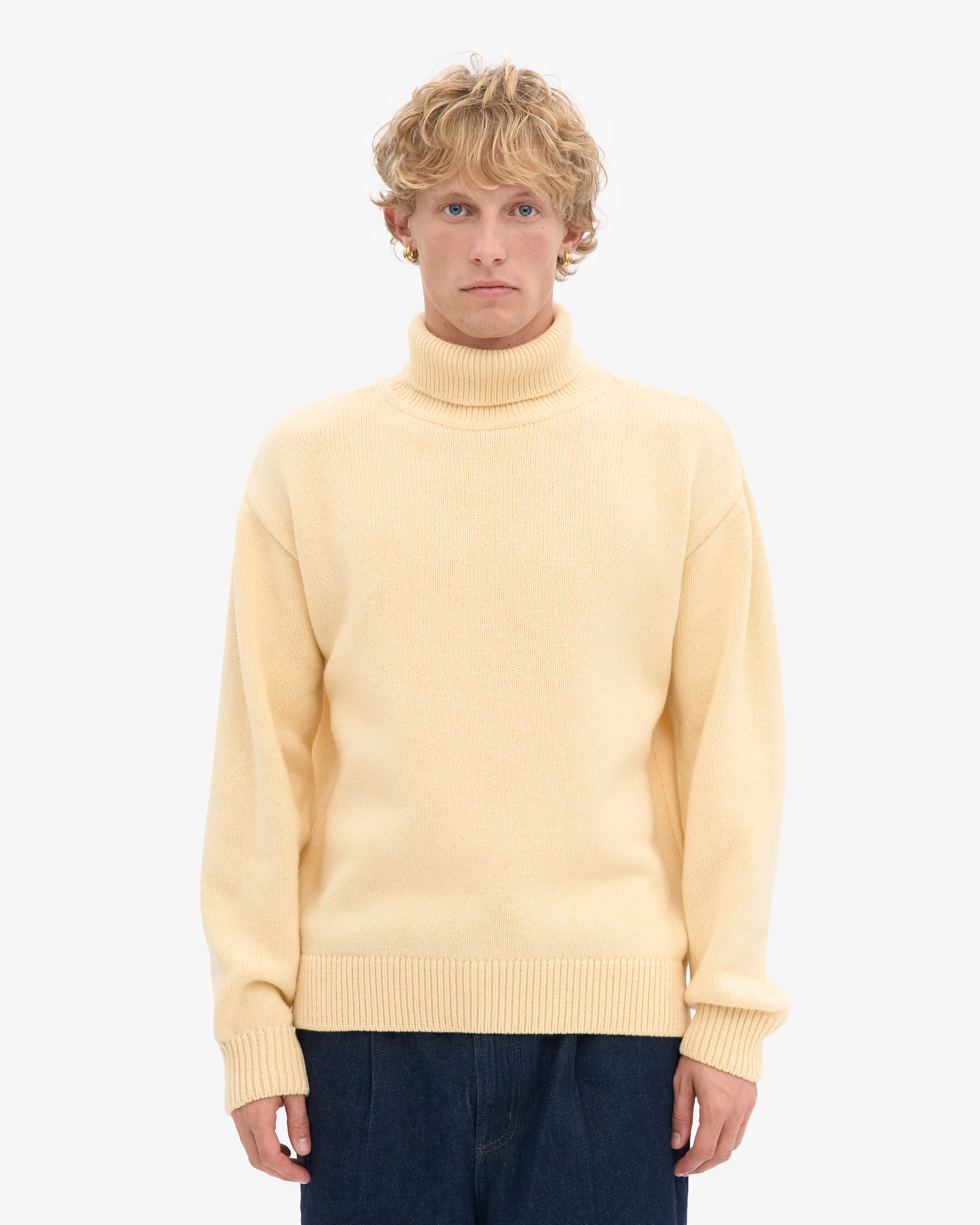 Merino Wool Turtleneck - Soft Yellow sold by Colorful Standard product image thumbnail 2