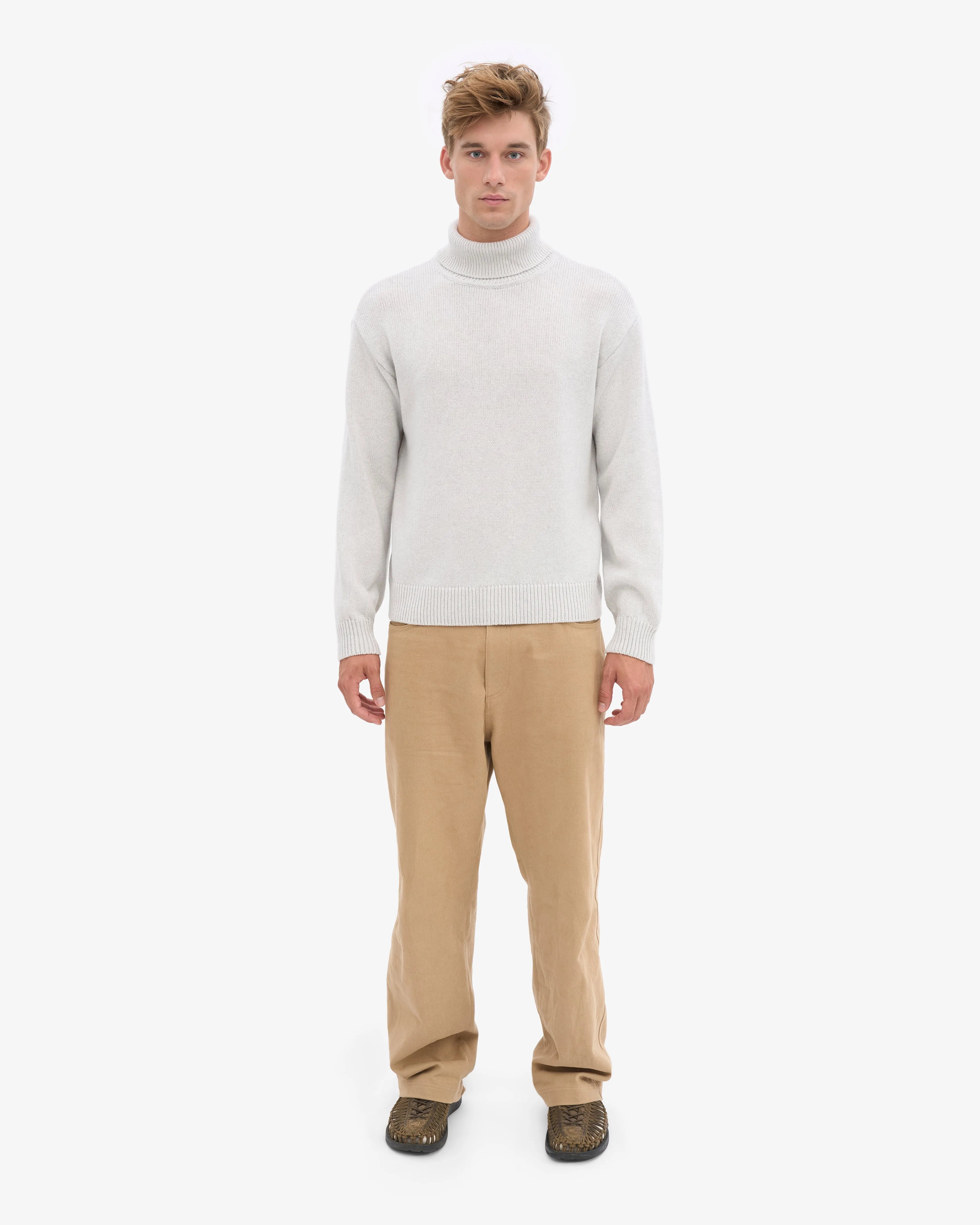 Merino Wool Turtleneck - Snow Melange sold by Colorful Standard product image thumbnail 5