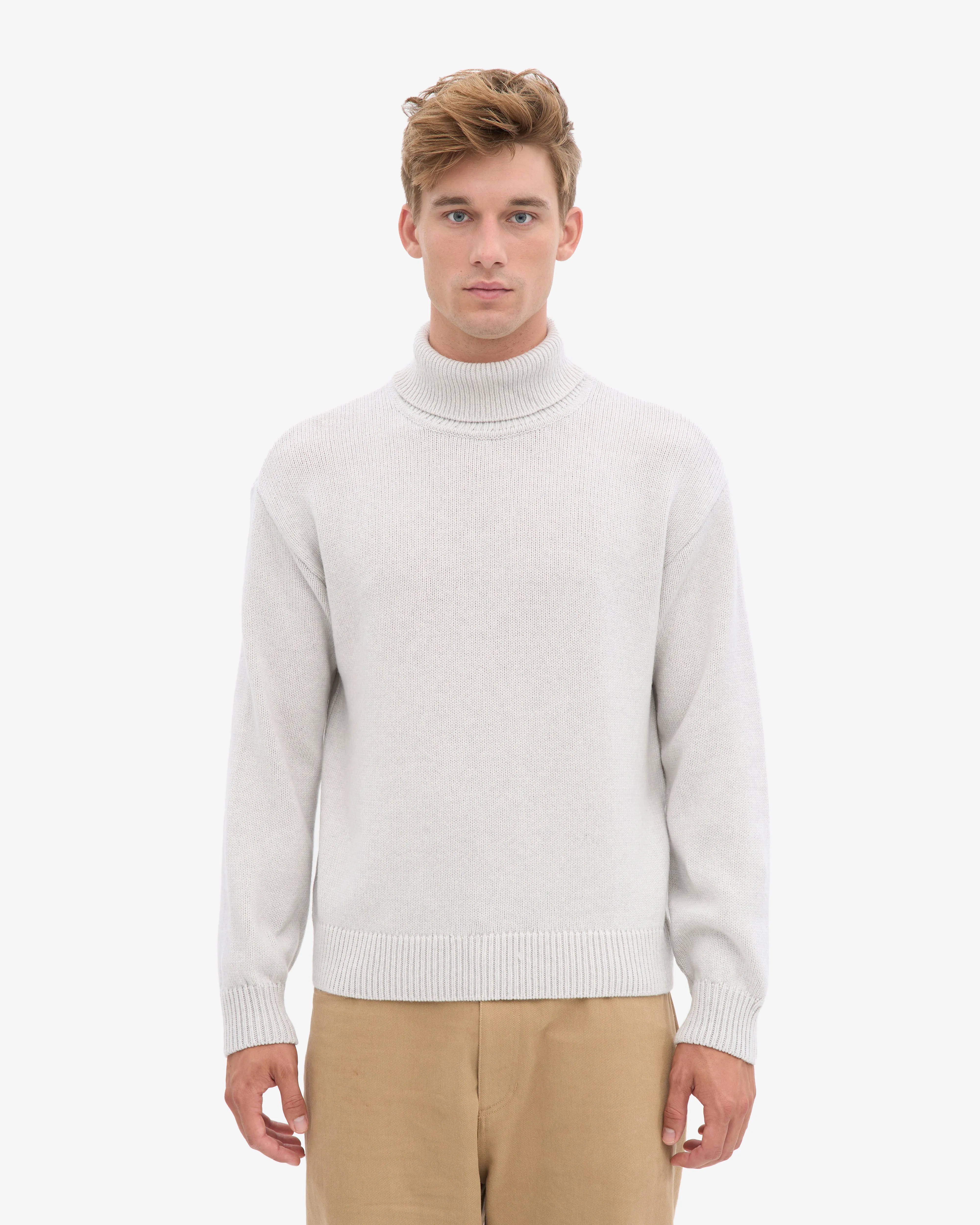 Merino Wool Turtleneck - Snow Melange sold by Colorful Standard product image thumbnail 2