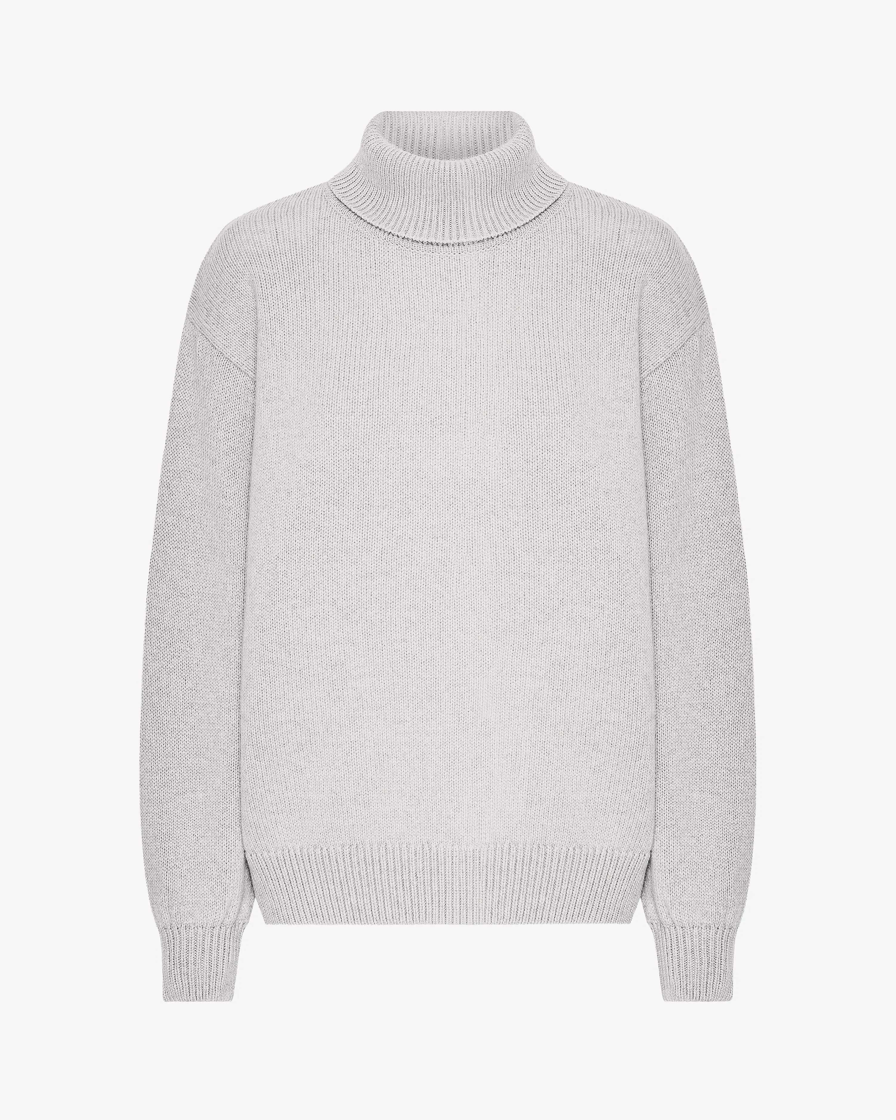Merino Wool Turtleneck - Snow Melange sold by Colorful Standard