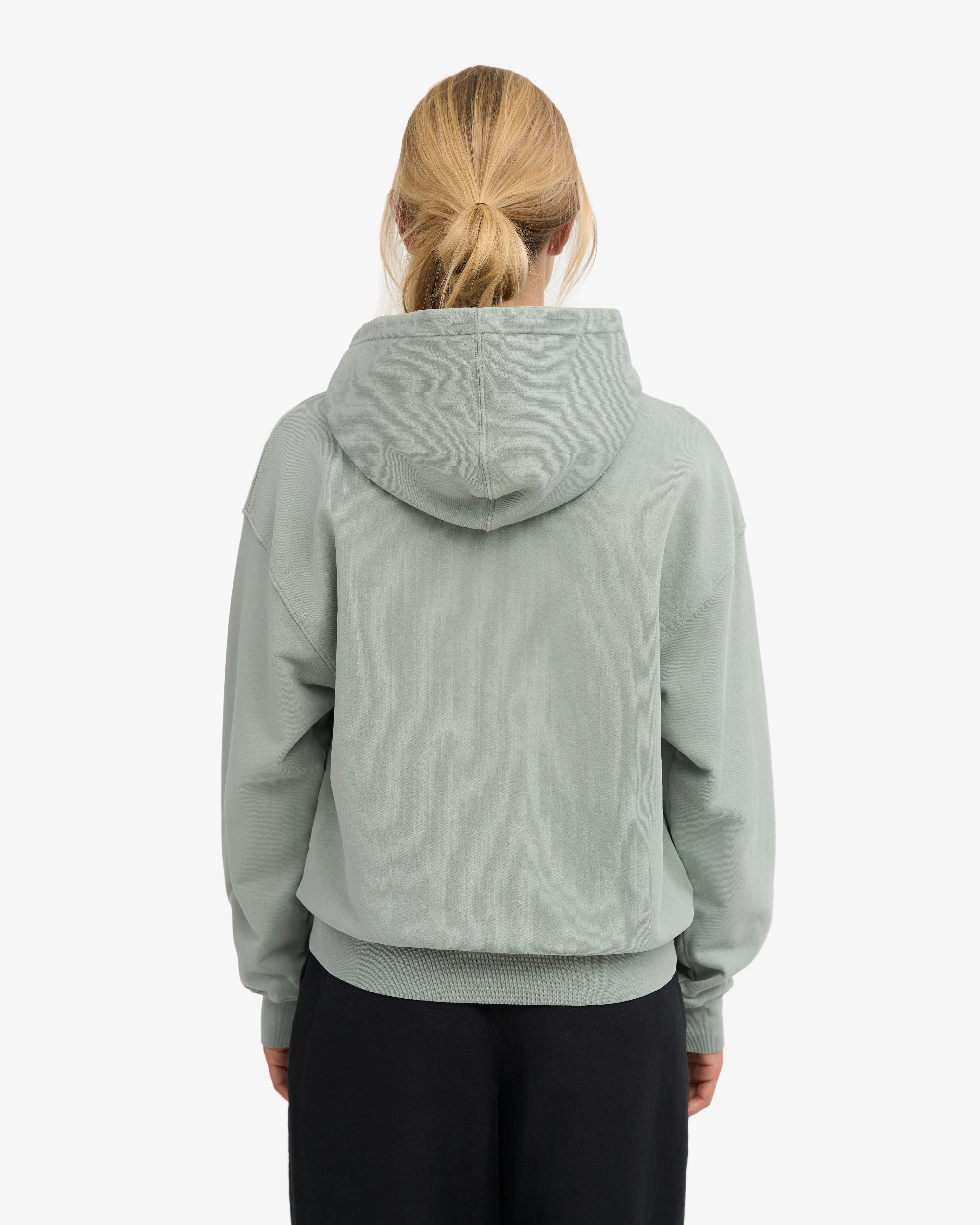 Organic Oversized Zip Hood - Optical White sold by Colorful Standard product image thumbnail 3