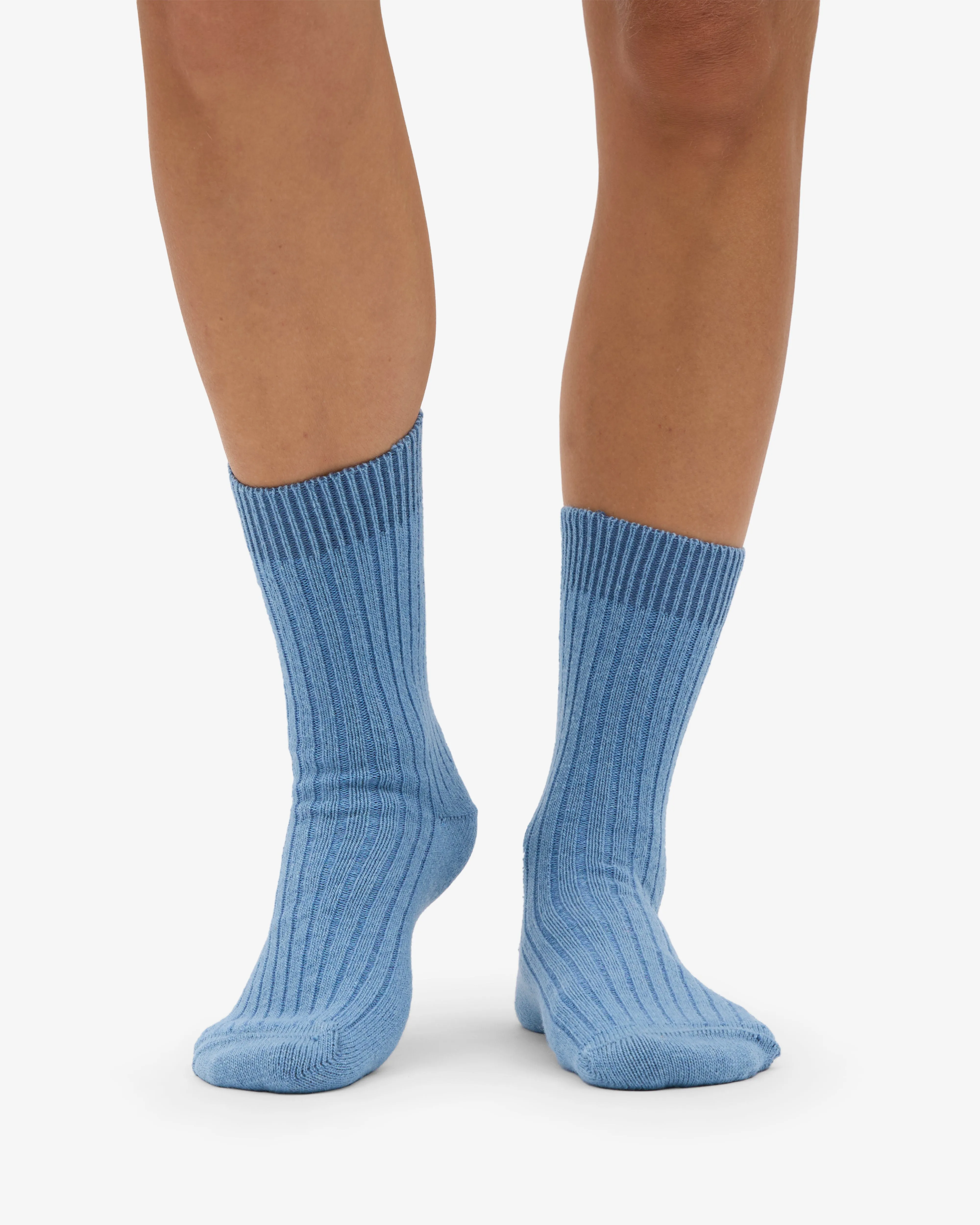 Merino Wool Blend Sock - Seaside Blue sold by Colorful Standard product image thumbnail 2