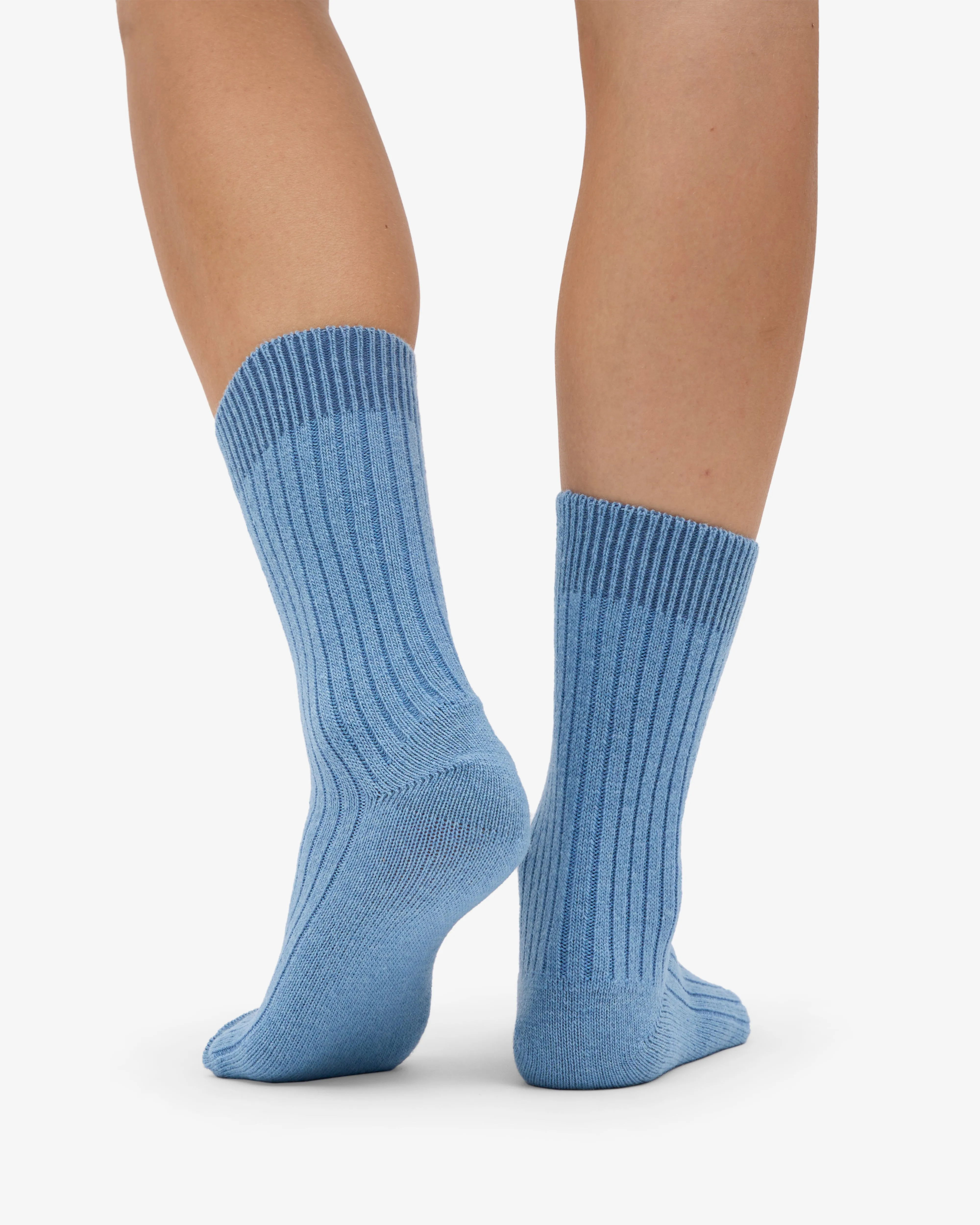 Merino Wool Blend Sock - Seaside Blue sold by Colorful Standard product image thumbnail 4