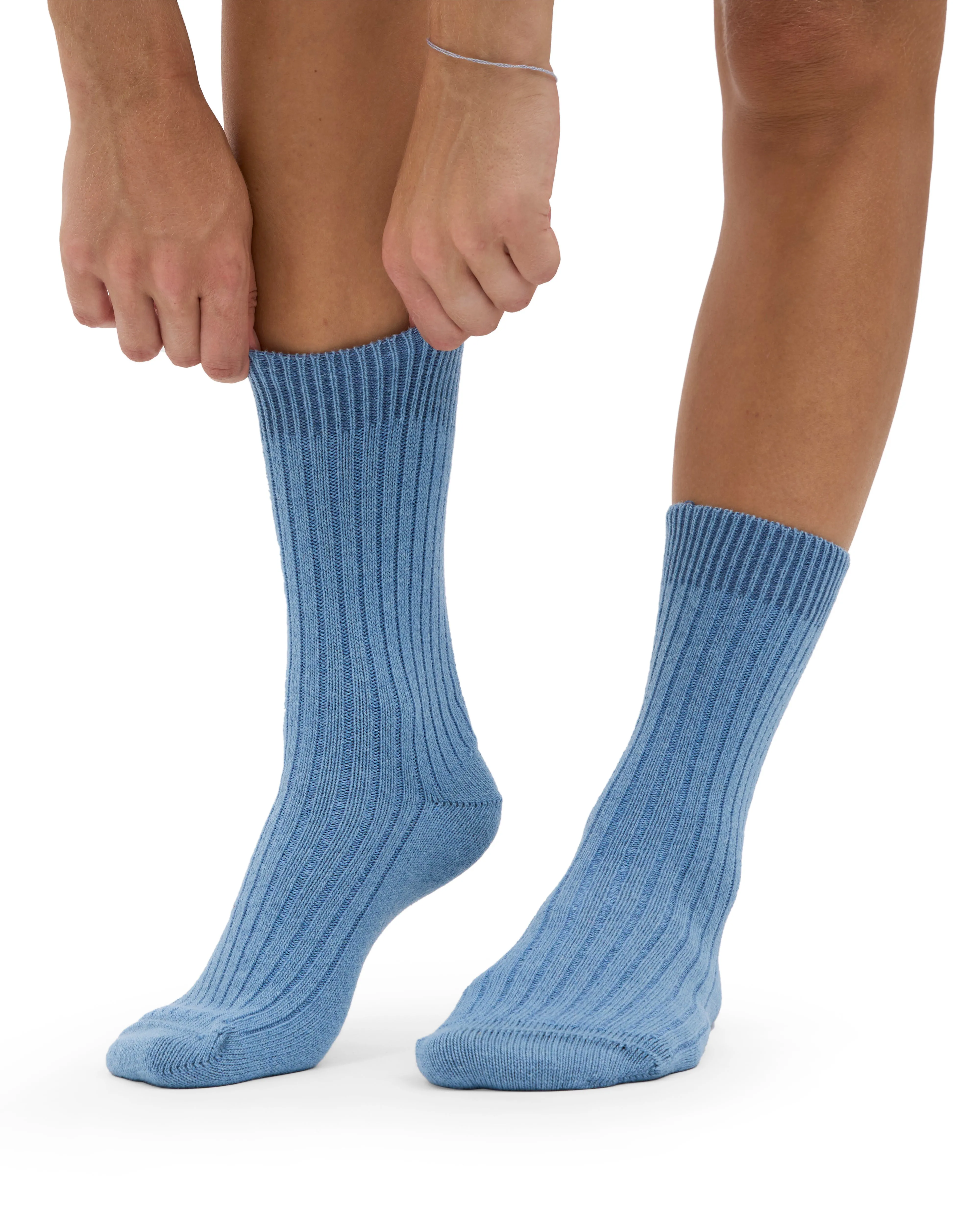 Merino Wool Blend Sock - Seaside Blue sold by Colorful Standard product image thumbnail 3