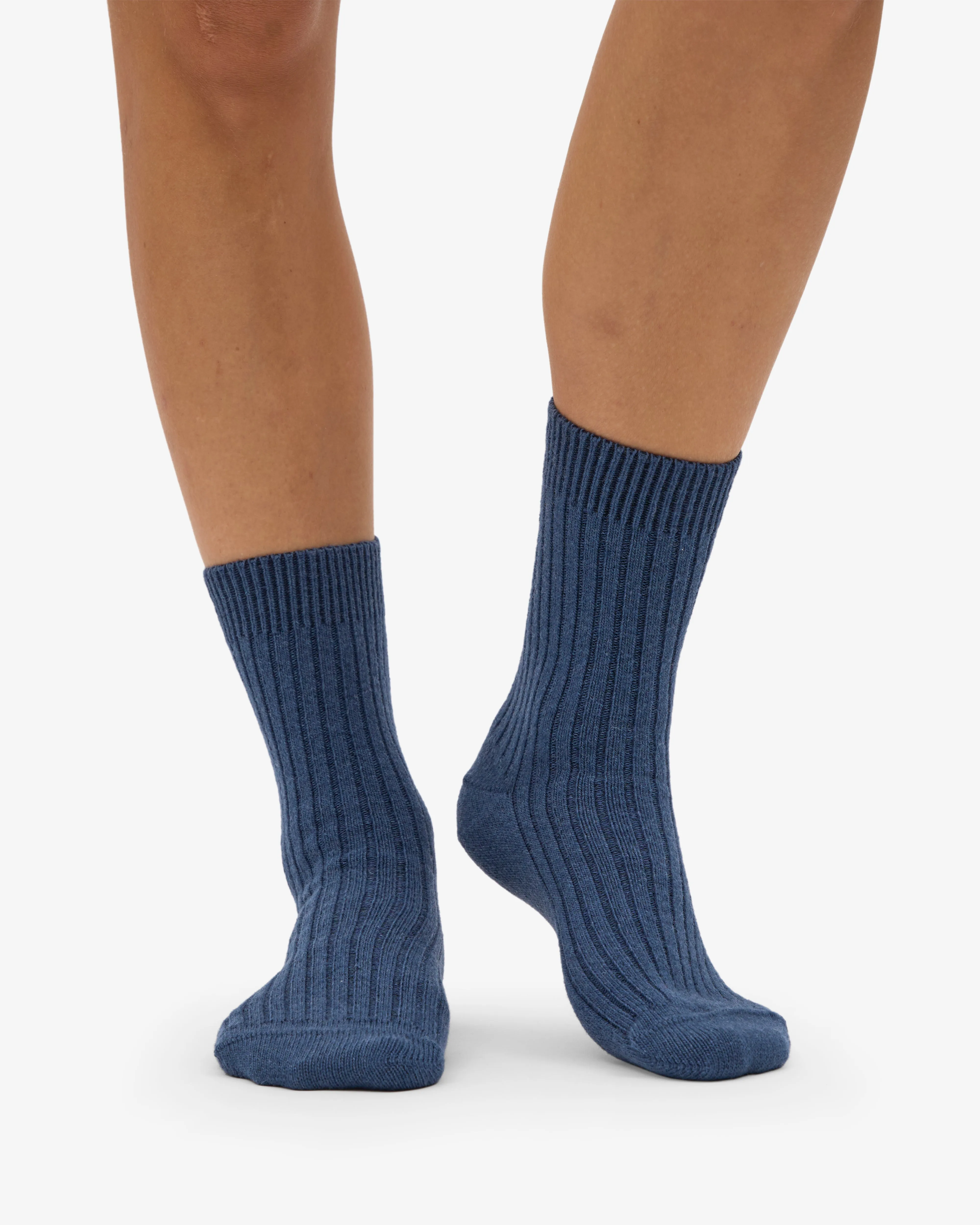 Merino Wool Blend Sock - Petrol Blue sold by Colorful Standard product image thumbnail 2