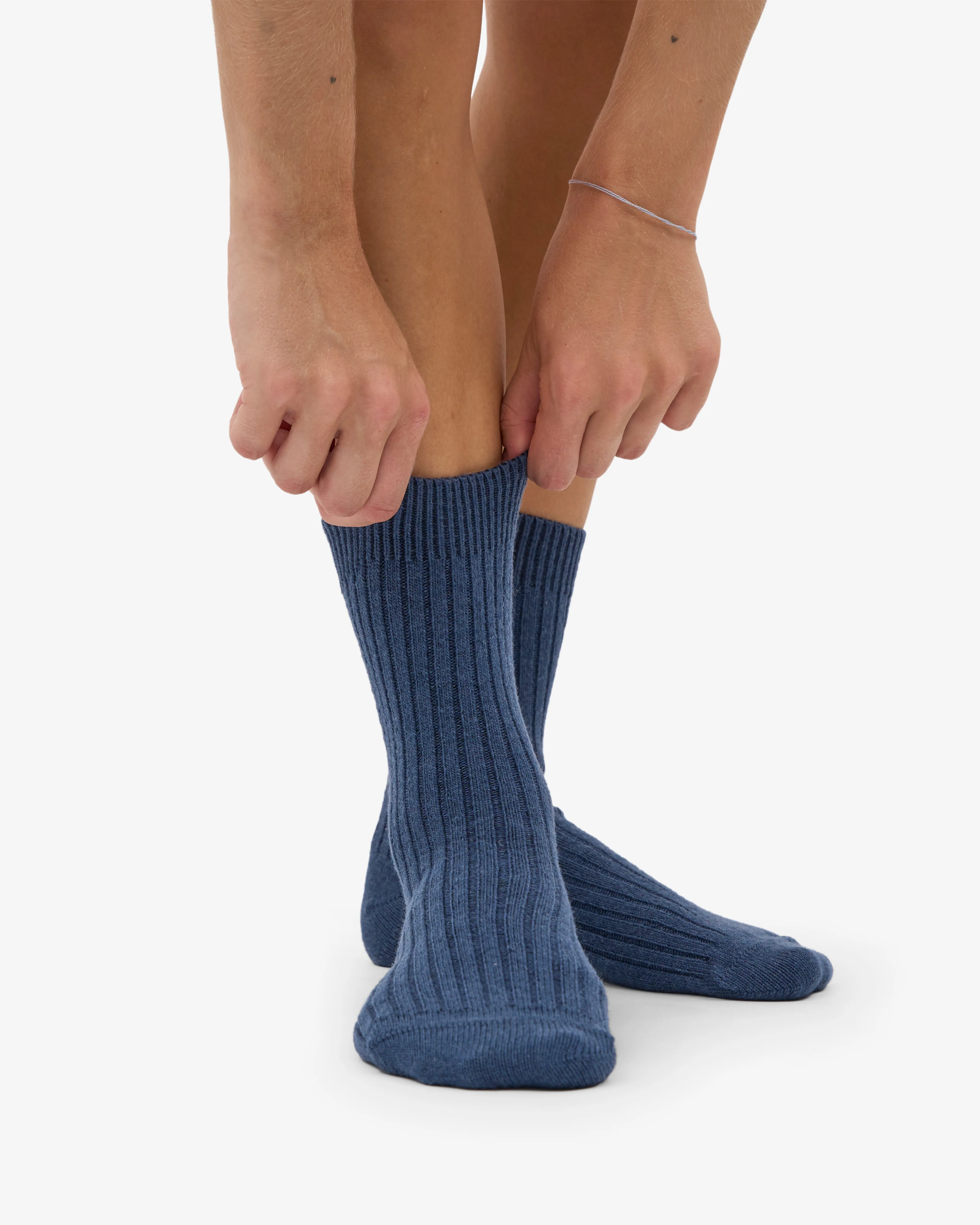 Merino Wool Blend Sock - Petrol Blue sold by Colorful Standard product image thumbnail 4