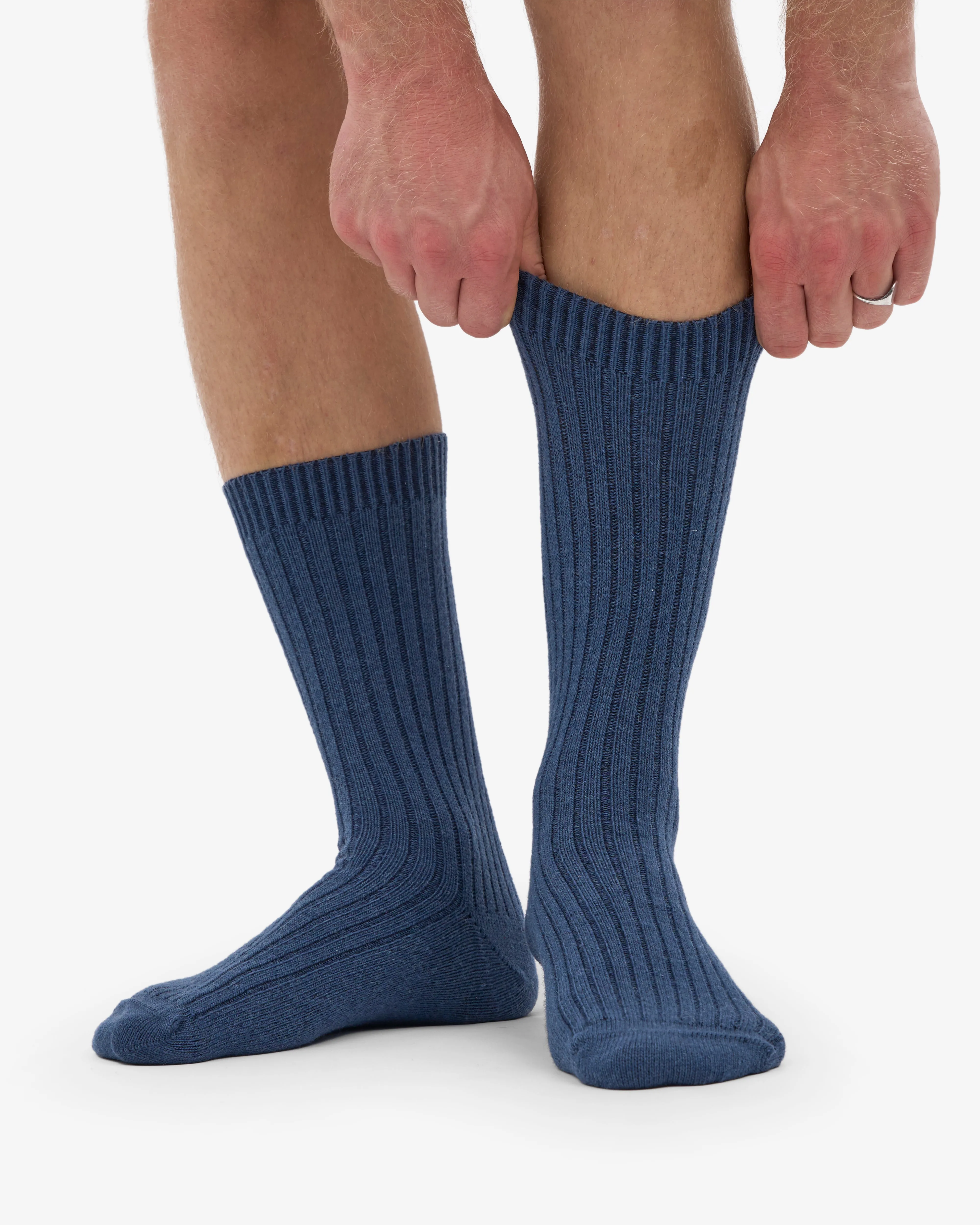 Merino Wool Blend Sock - Petrol Blue sold by Colorful Standard product image thumbnail 4