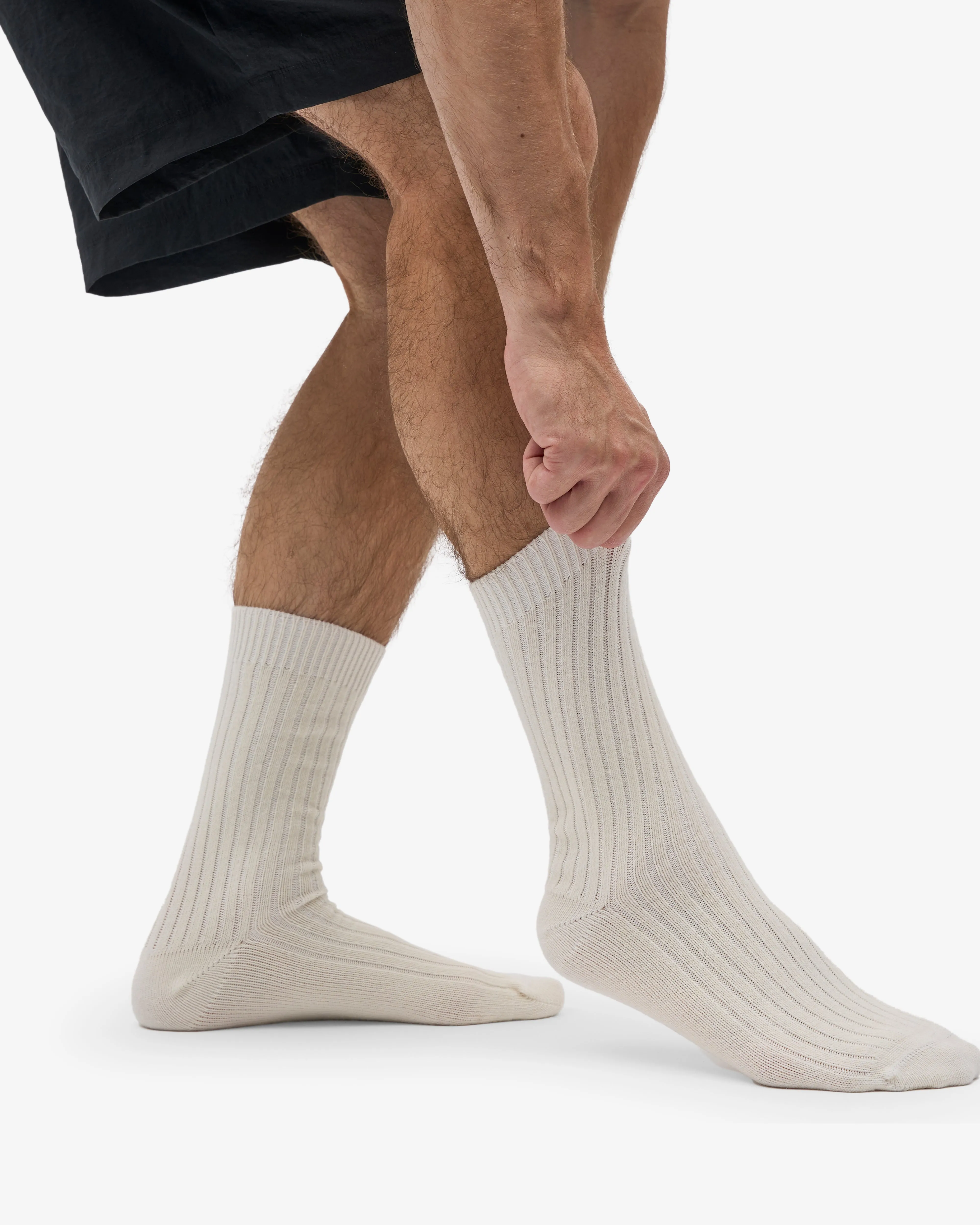 Merino Wool Blend Sock - Optical White sold by Colorful Standard product image thumbnail 4