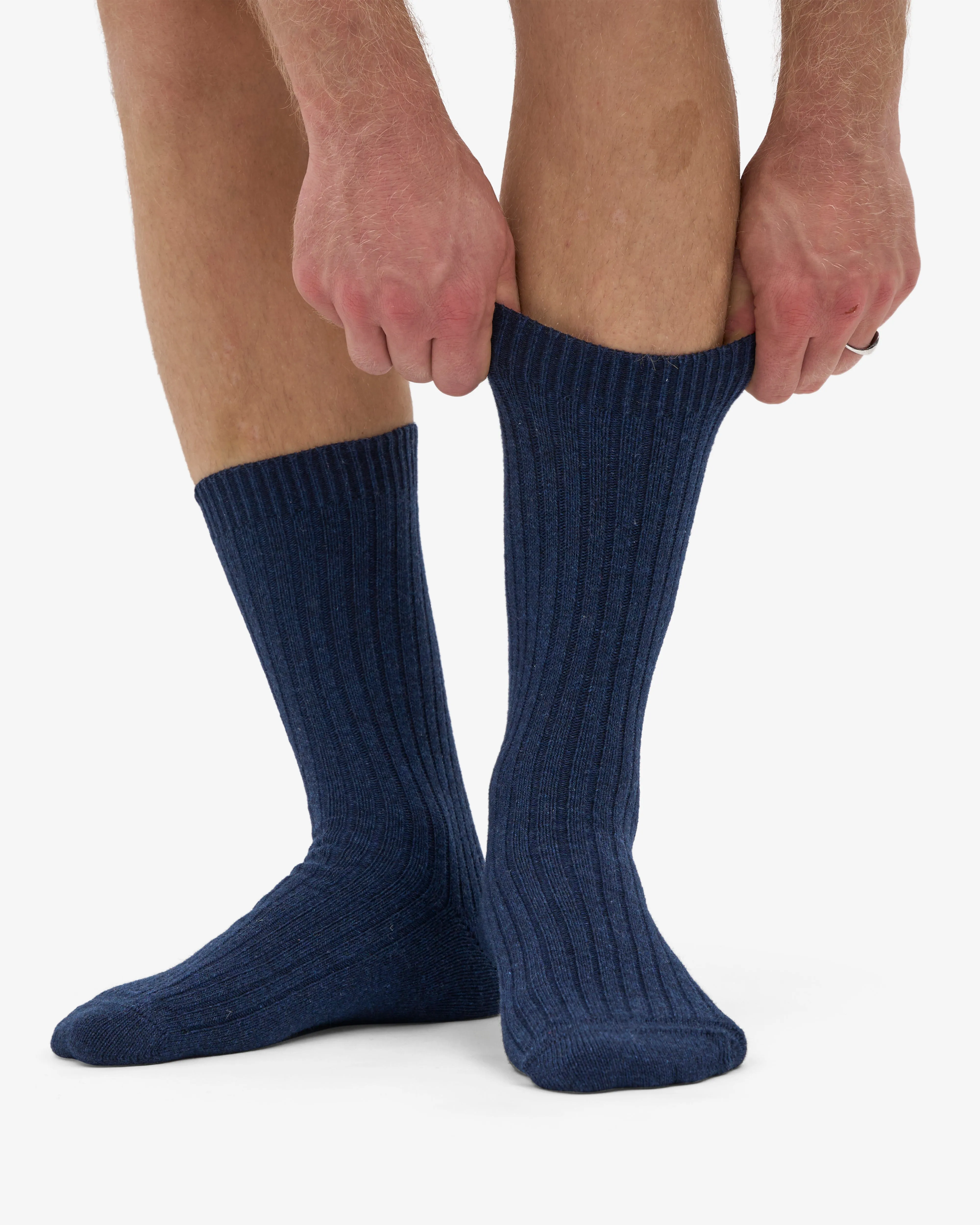 Merino Wool Blend Sock - Marine Blue sold by Colorful Standard product image thumbnail 4