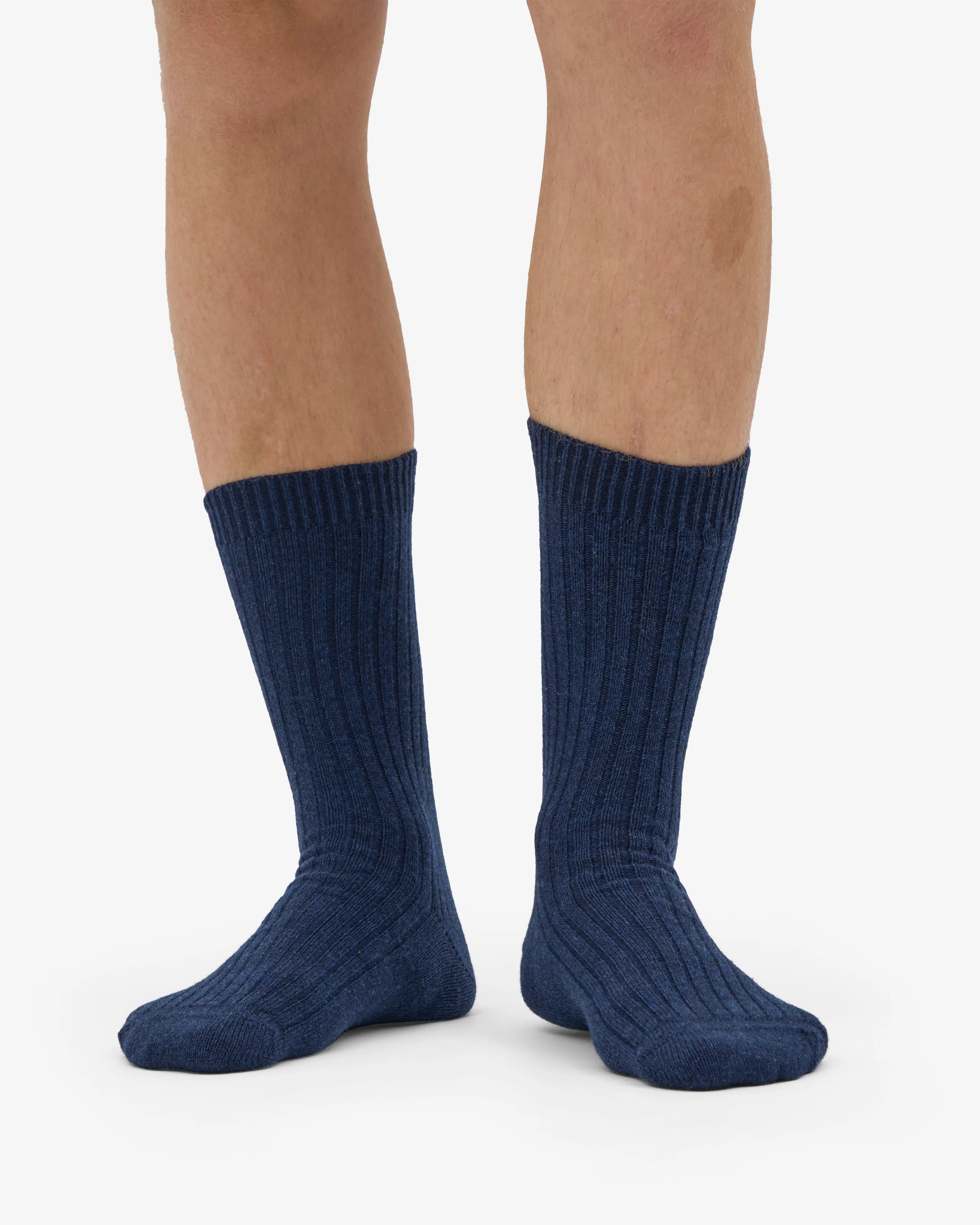 Merino Wool Blend Sock - Marine Blue sold by Colorful Standard product image thumbnail 2