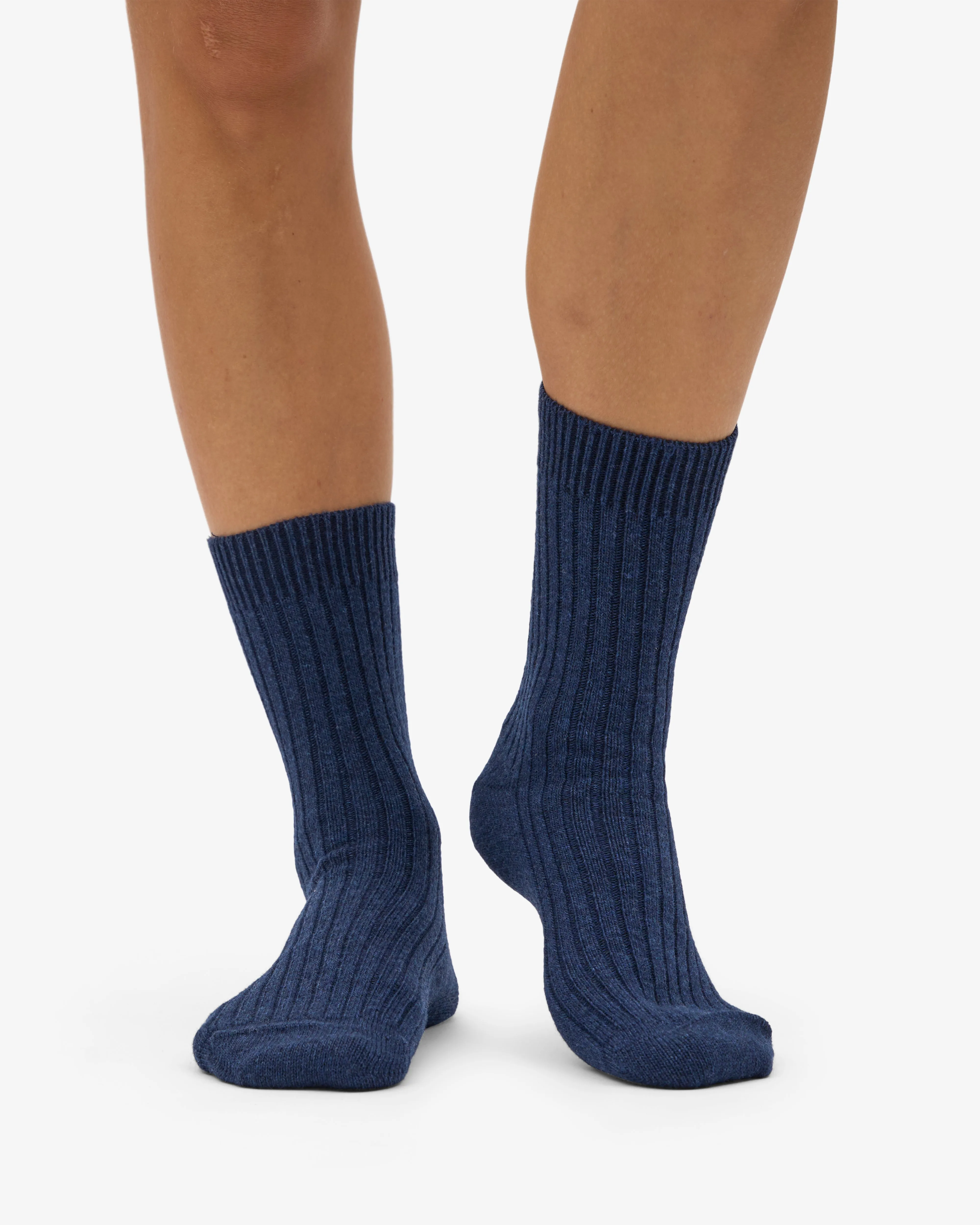 Merino Wool Blend Sock - Marine Blue sold by Colorful Standard product image thumbnail 2