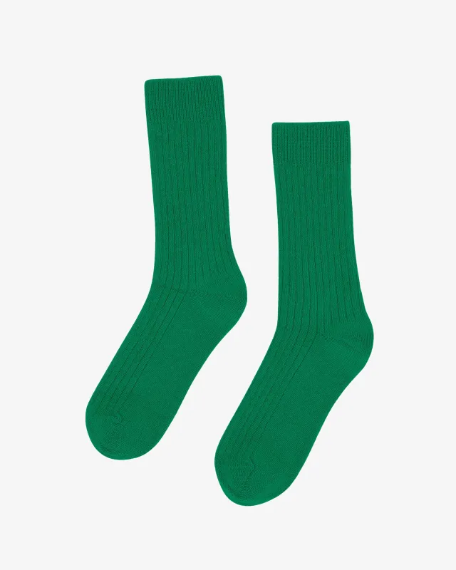 Merino Wool Blend Sock - Kelly Green sold by Colorful Standard