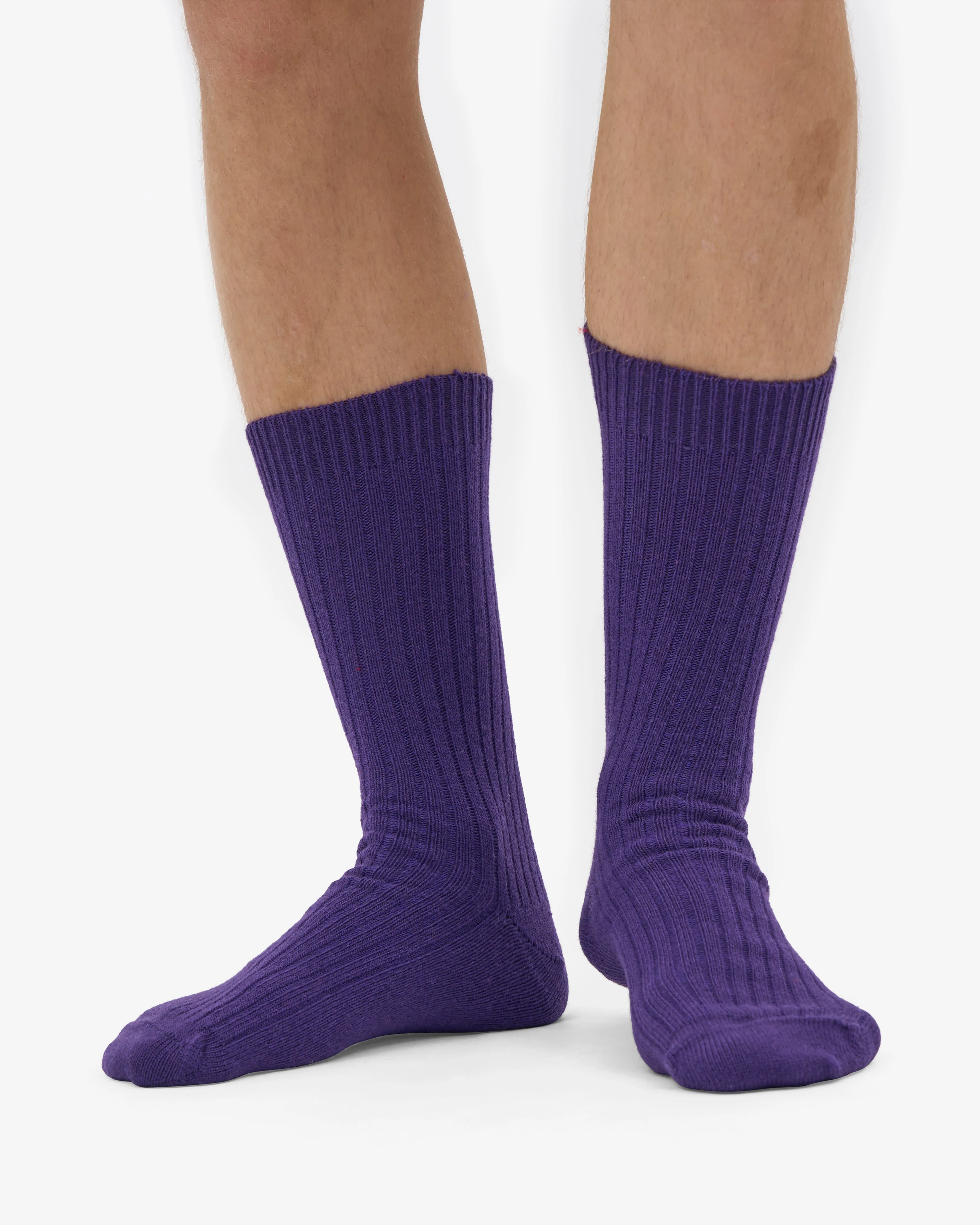 Merino Wool Blend Sock - Ultra Violet sold by Colorful Standard product image thumbnail 2