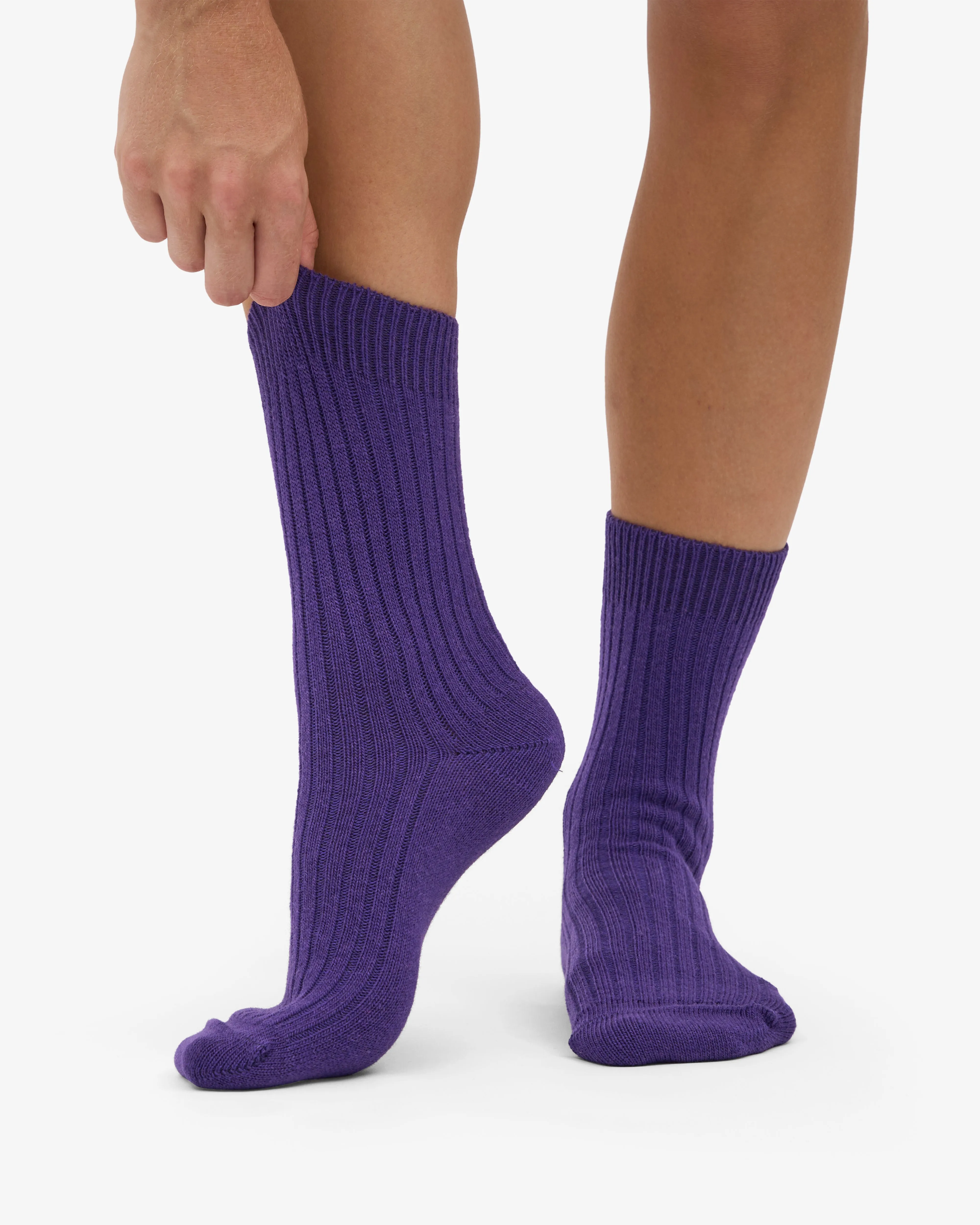 Merino Wool Blend Sock - Ultra Violet sold by Colorful Standard product image thumbnail 4