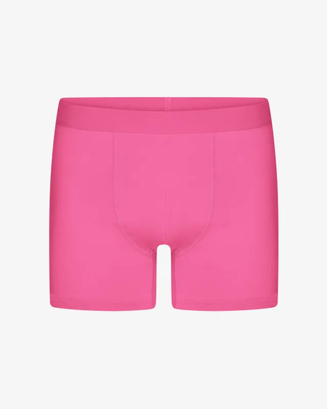 Classic Organic Boxer Briefs - Bubblegum Pink sold by Colorful Standard