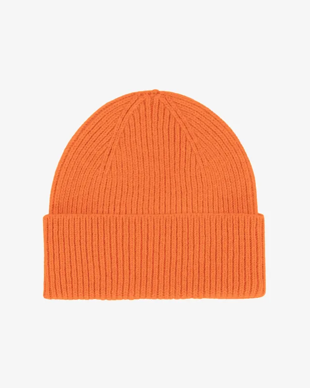 Merino Wool Beanie - Burned Orange sold by Colorful Standard