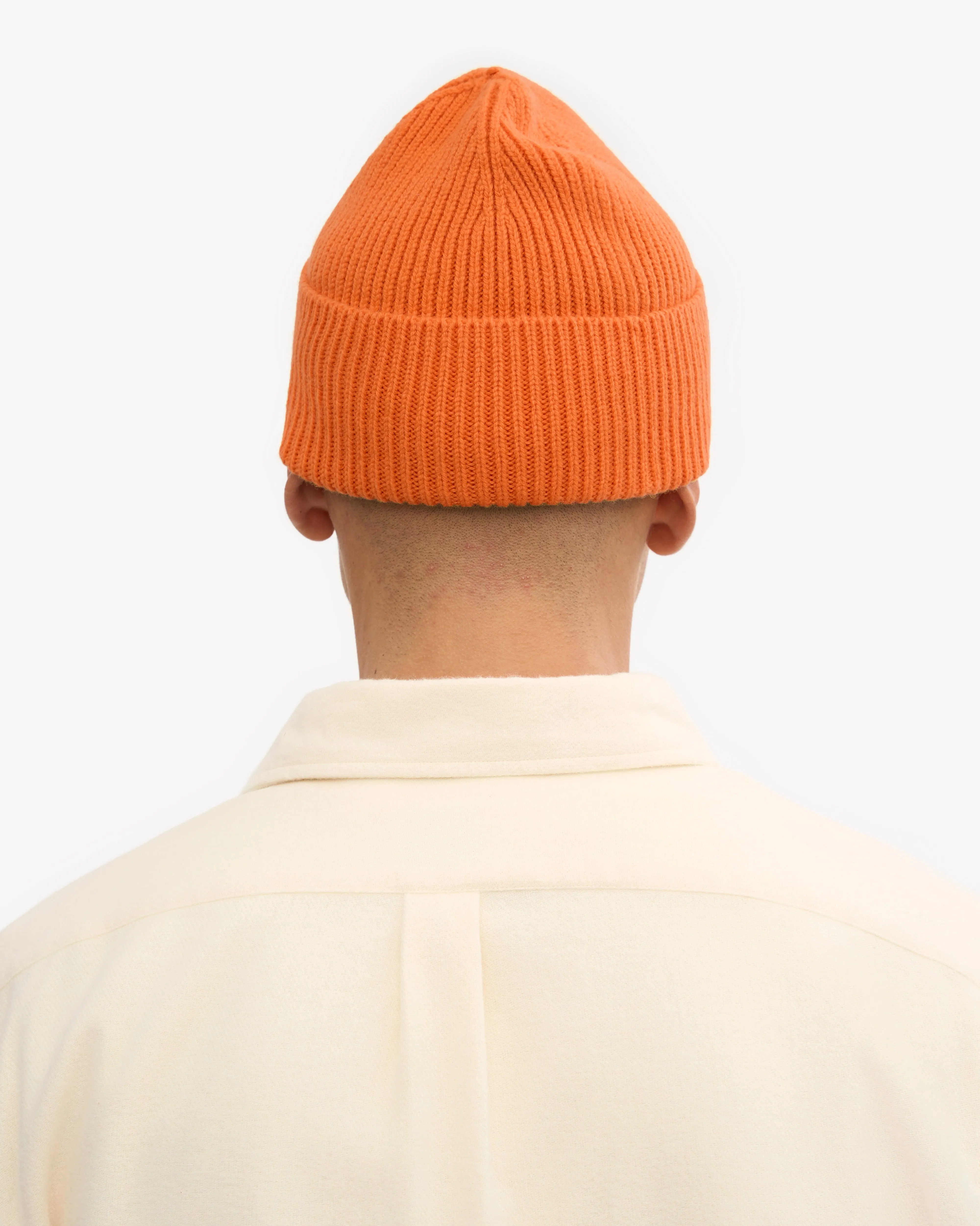 Merino Wool Beanie - Burned Orange sold by Colorful Standard product image thumbnail 4