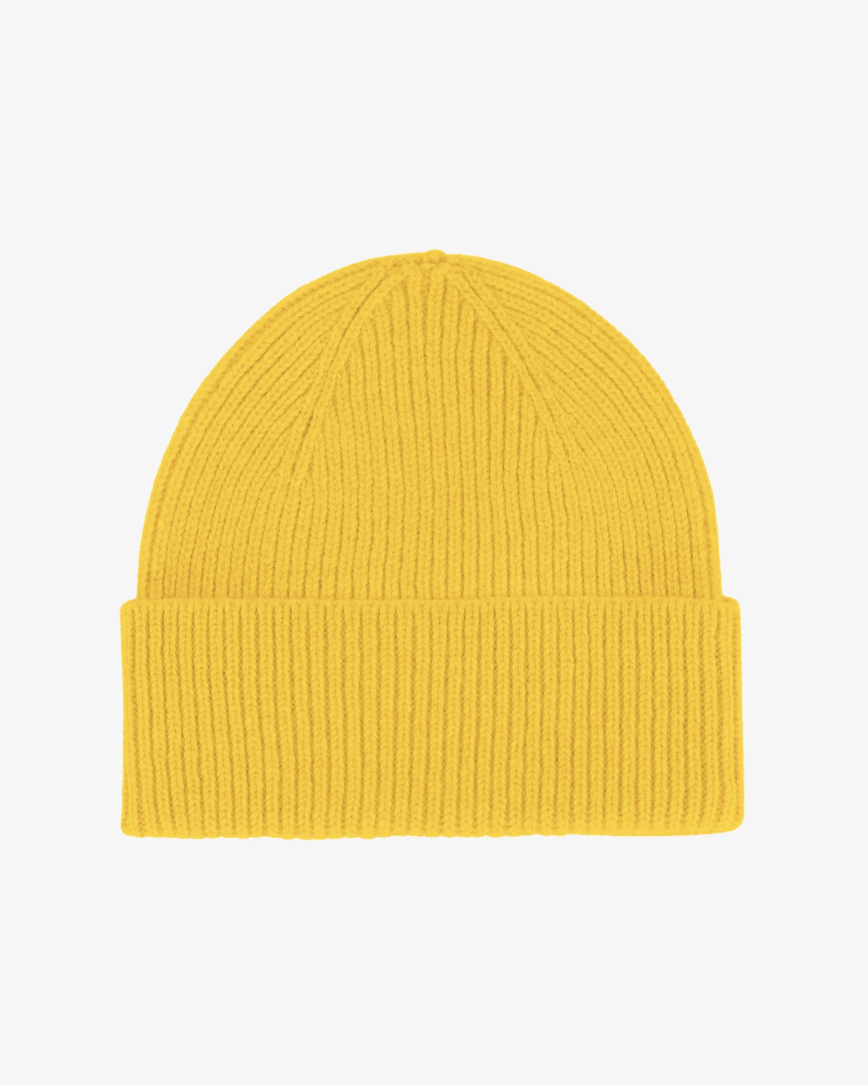 Merino Wool Beanie - Lemon Yellow sold by Colorful Standard
