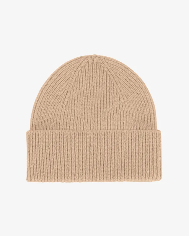Merino Wool Beanie - Honey Beige sold by Colorful Standard