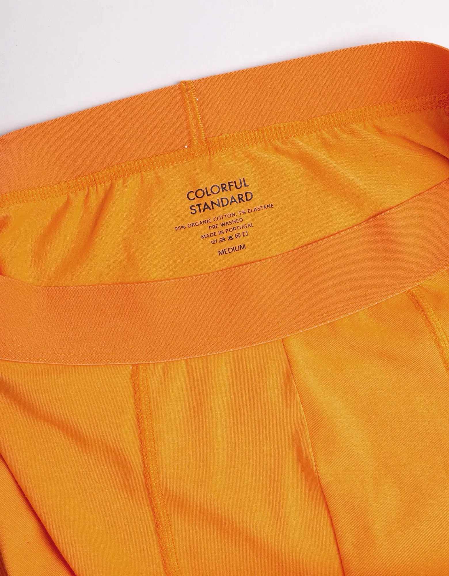 Classic Organic Boxer Briefs - Sunny Orange sold by Colorful Standard product image thumbnail 5