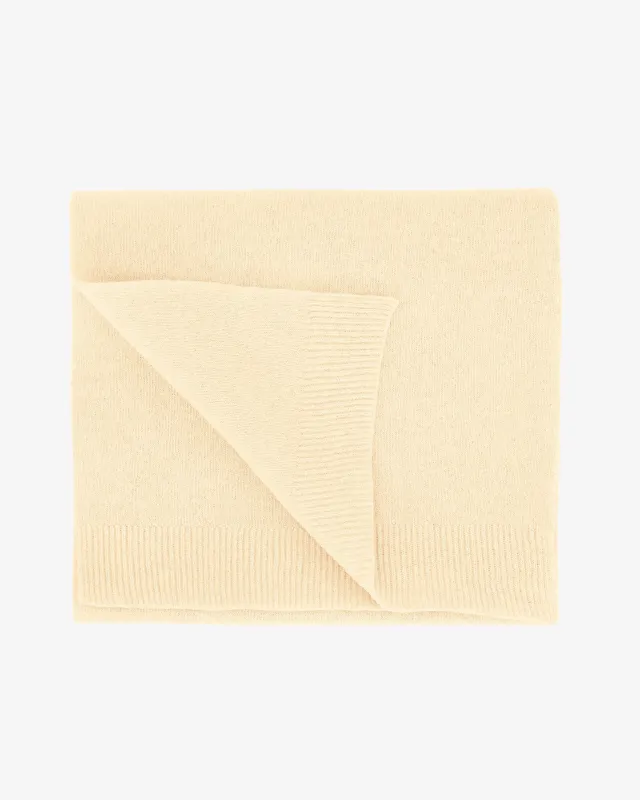 Merino Wool Scarf - Soft Yellow sold by Colorful Standard