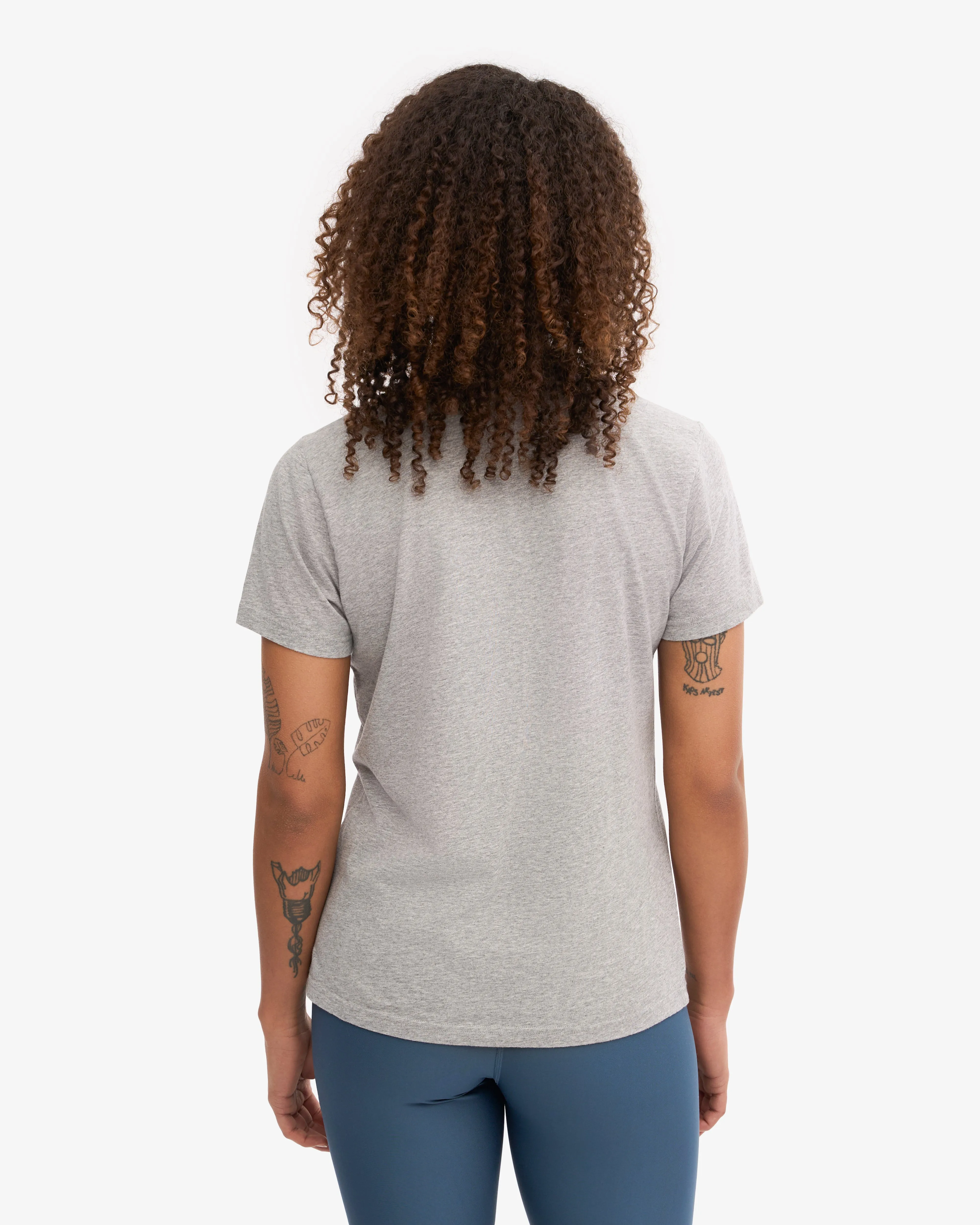 Women Light Organic Tee - Heather Grey (3-Pack) sold by Colorful Standard product image thumbnail 4