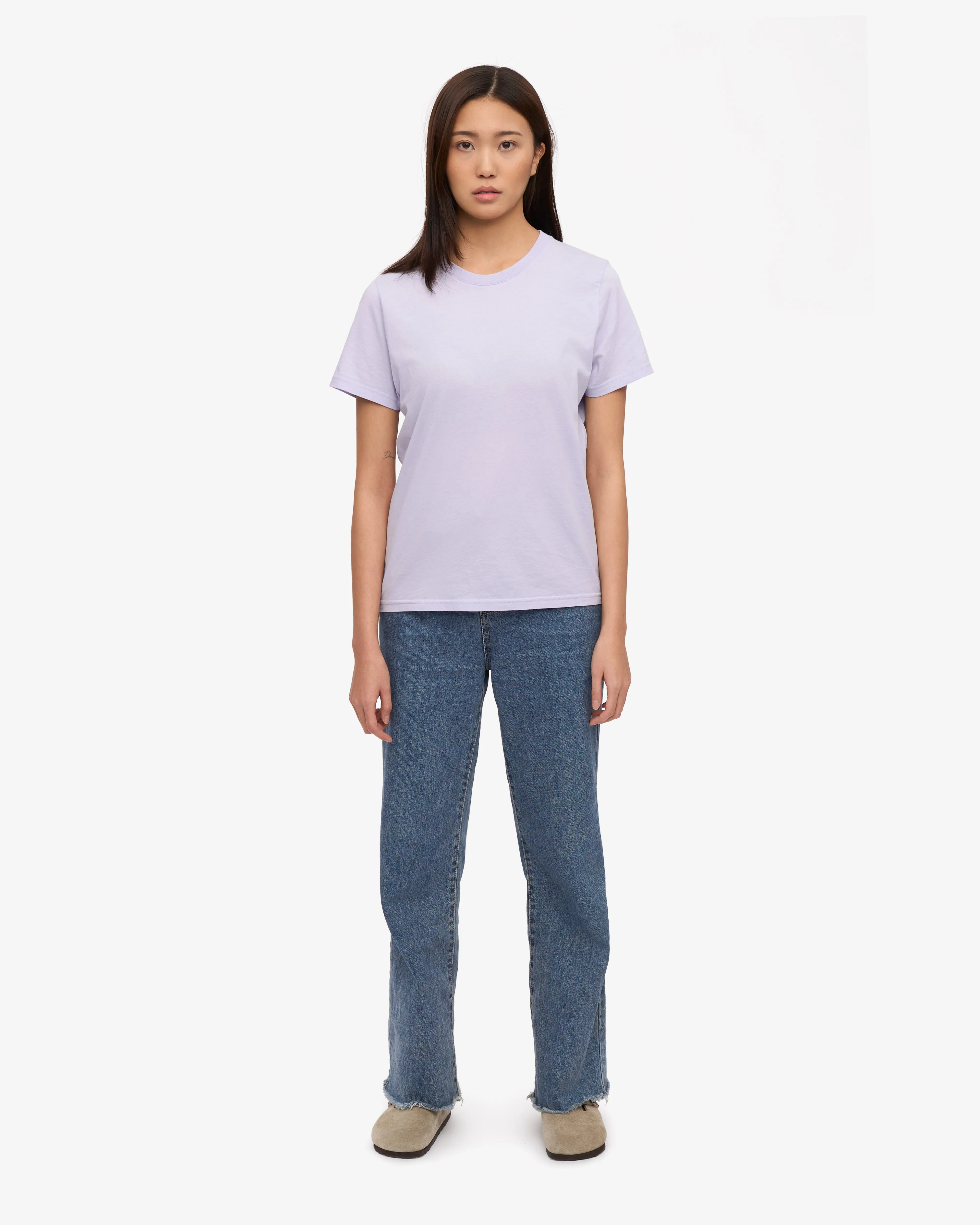 Women Light Organic Tee - Soft Lavender (3-Pack) sold by Colorful Standard product image thumbnail 5