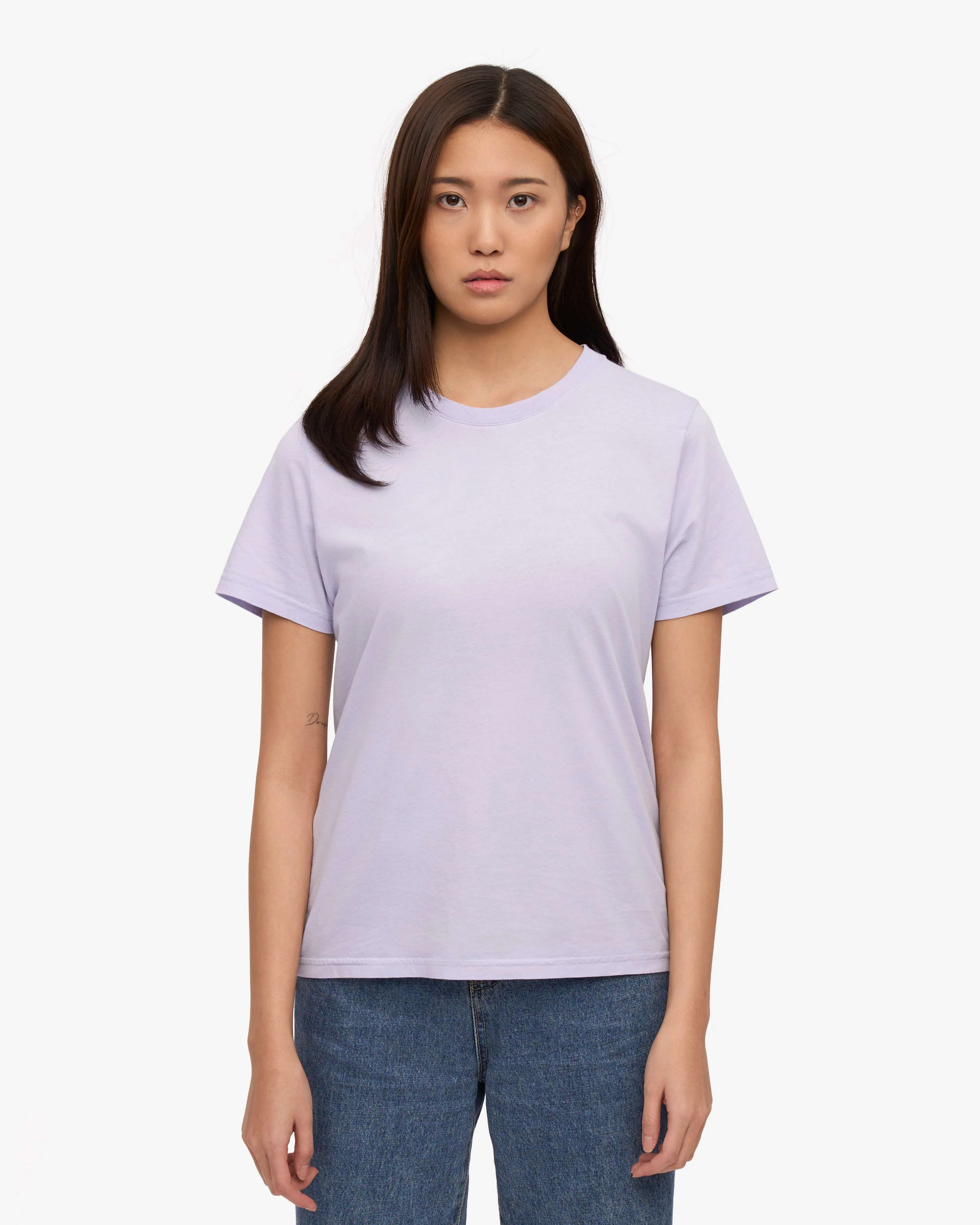 Women Light Organic Tee - Soft Lavender (3-Pack) sold by Colorful Standard product image thumbnail 2
