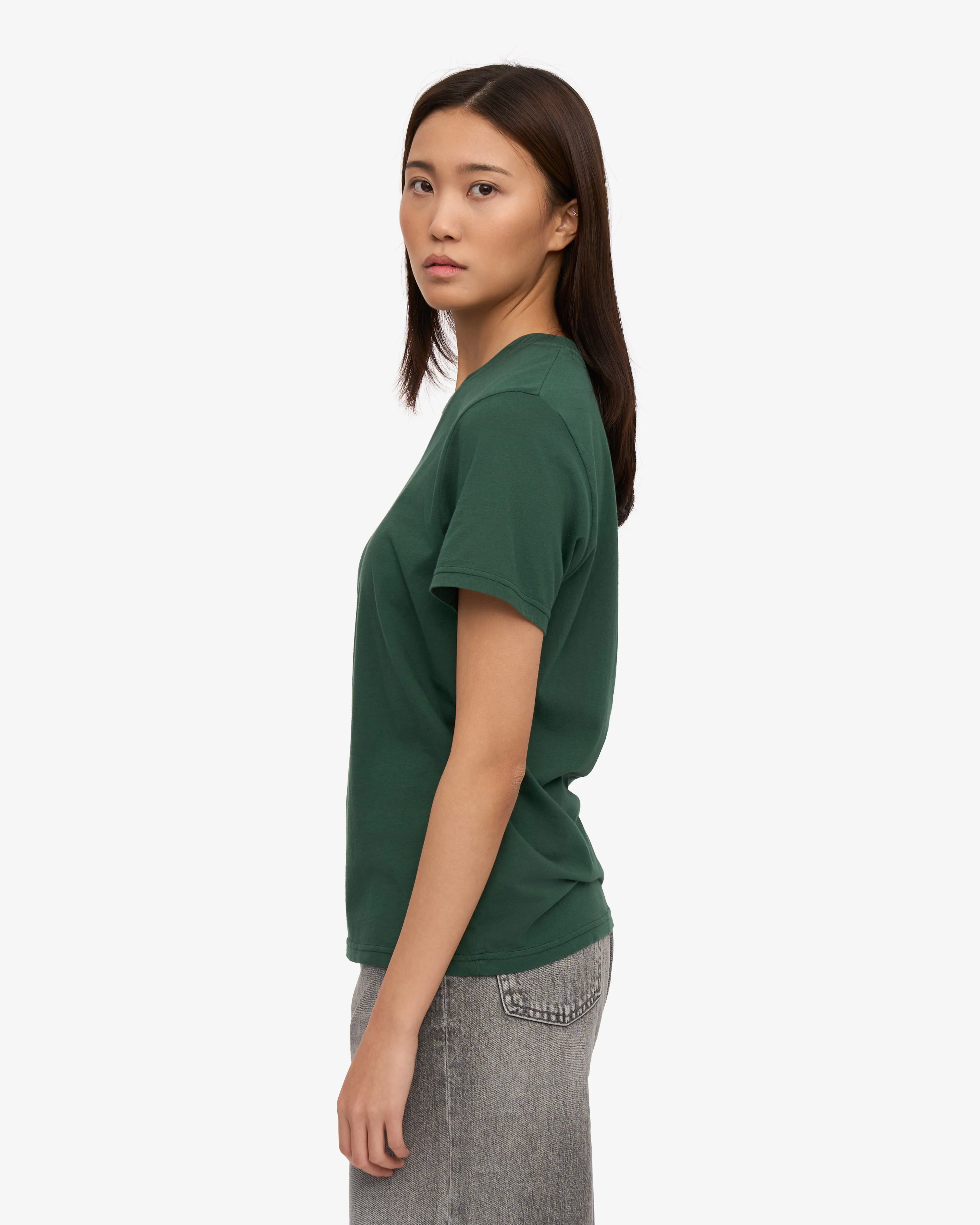 Women Light Organic Tee - Emerald Green (3-Pack) sold by Colorful Standard product image thumbnail 3
