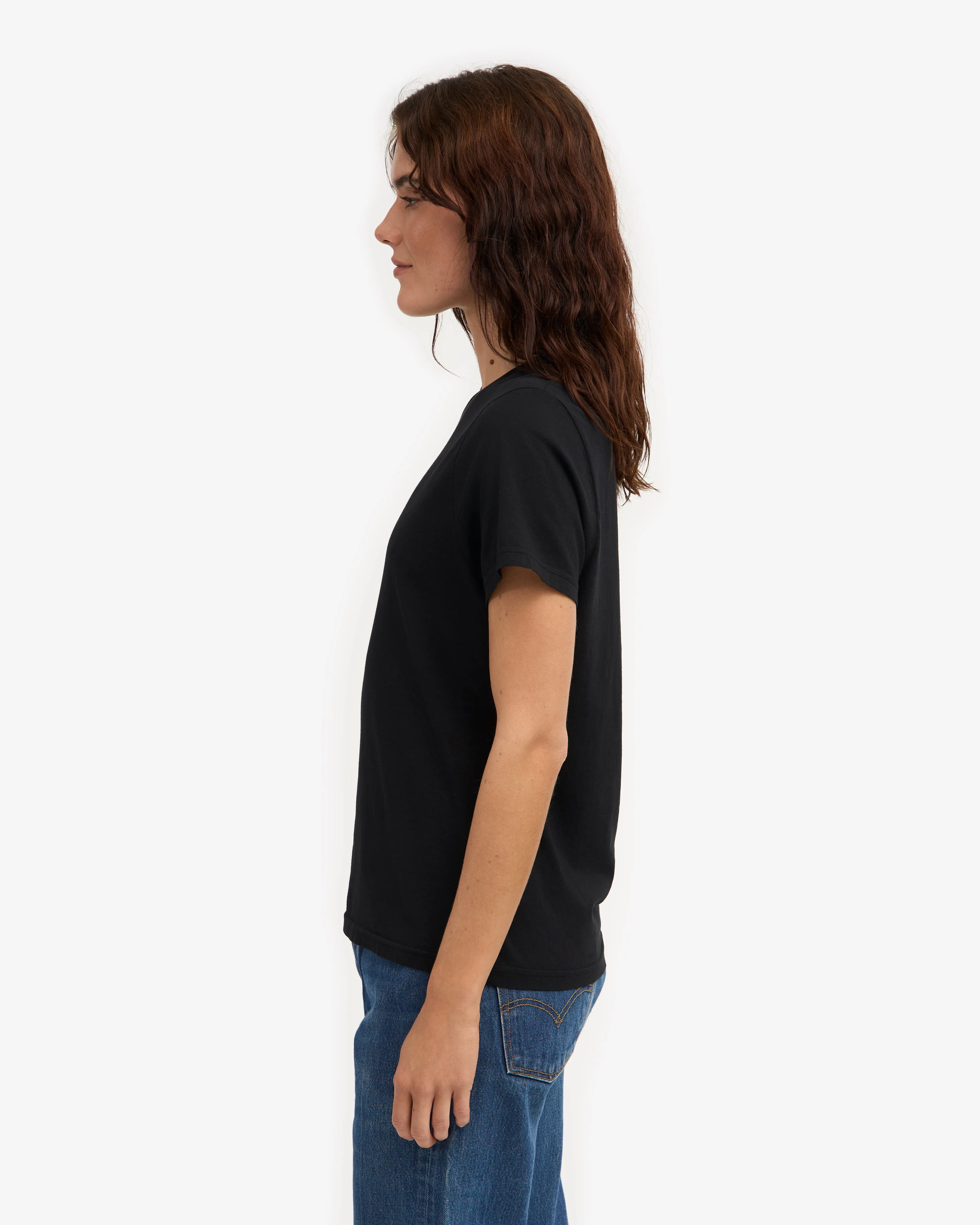 Women Light Organic Tee - Deep Black (3-Pack) sold by Colorful Standard product image thumbnail 3